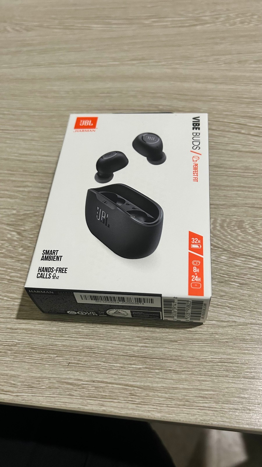 JBL Vibe Buds – True Wireless Earbuds, BLACK