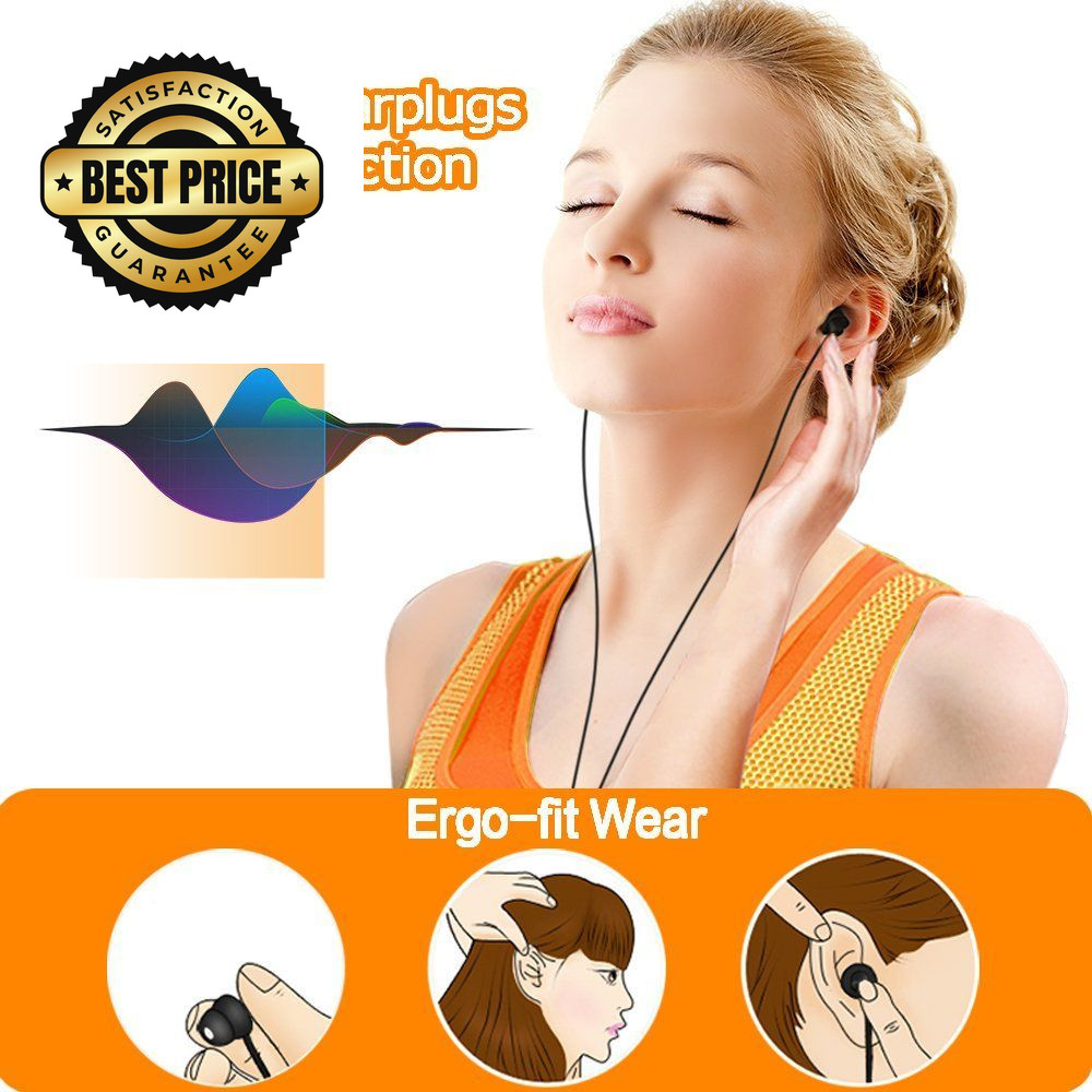 MAXROC Sleep Earplugs – Noise Isolating Ear Plugs 1 Count (Pack of 1), Black