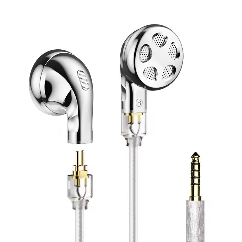 TRN SEAHORSE Pro 14.2mm Dynamic Drivers In-Ear Headphone Replaceable Cable Flat