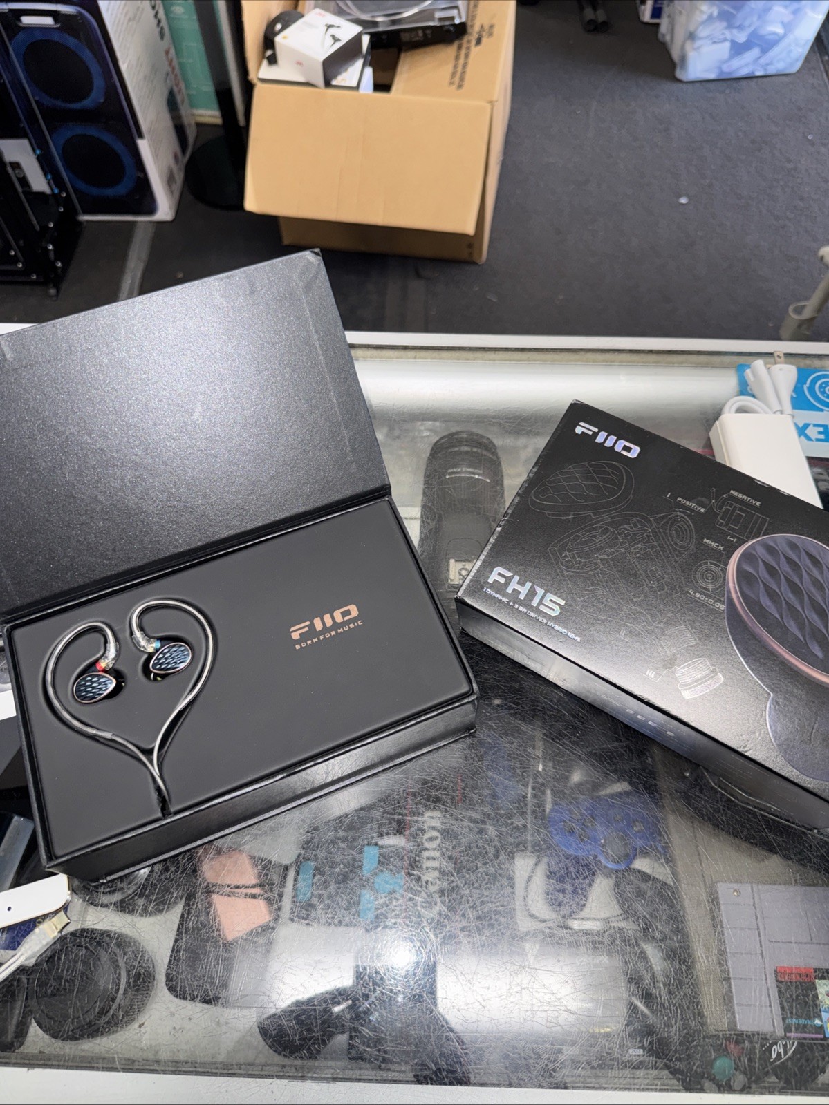Fiio FH15 Canal Earphones Black USED EX Complete