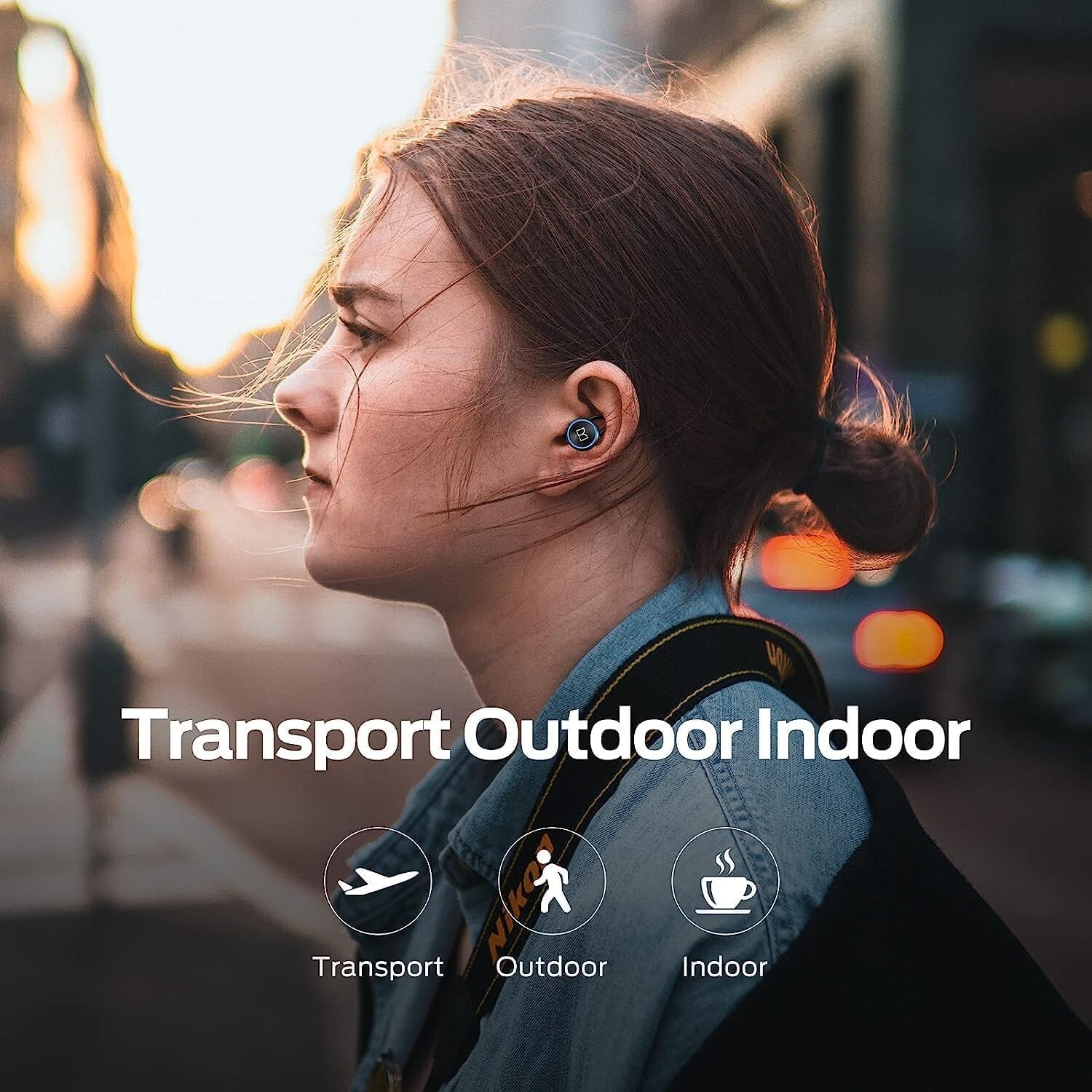 Monster Clarity 101 AirLinks Wireless Earbuds, Bluetooth 5.0 in-Ear Headphones