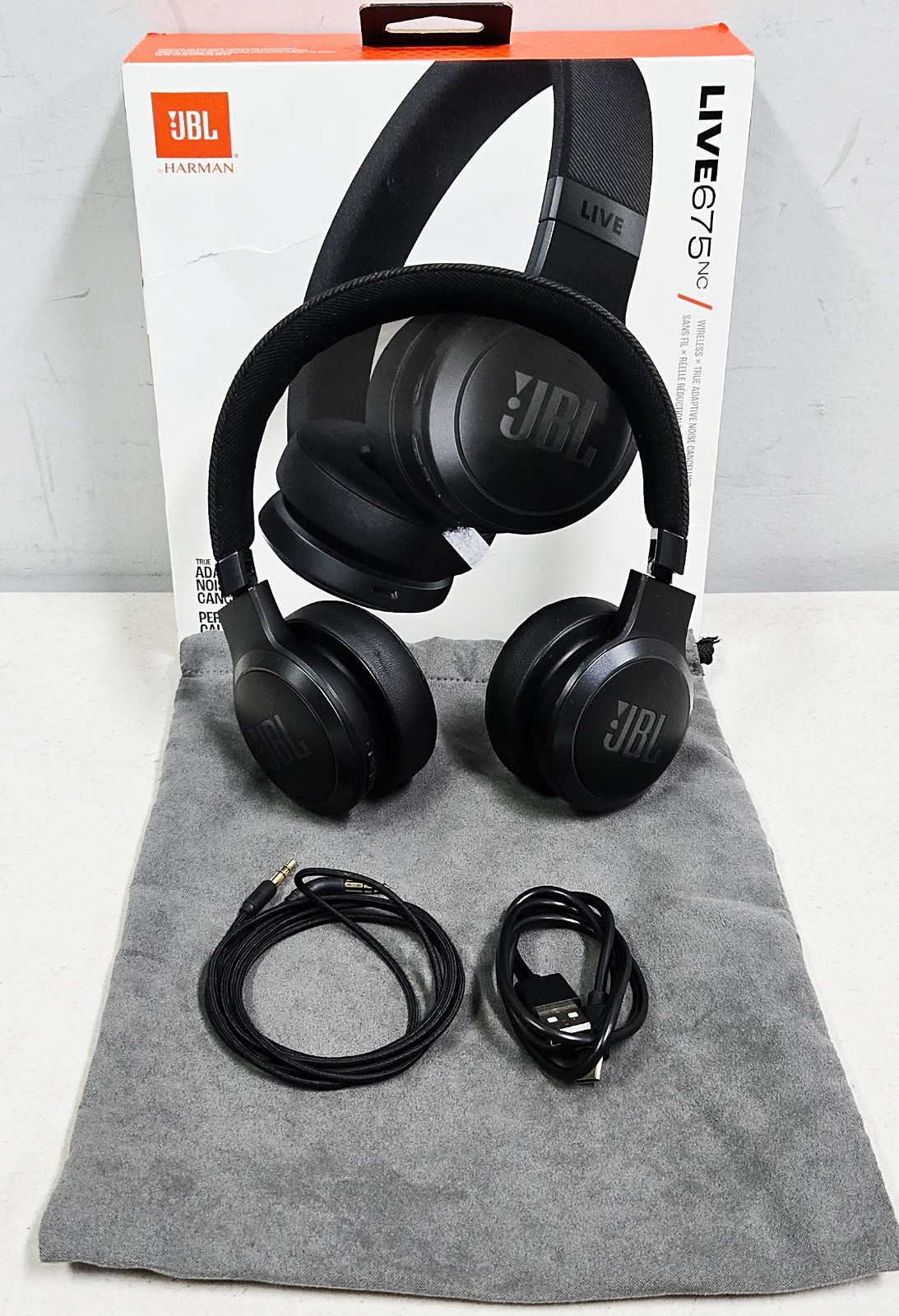 JBL Live 675NC Wireless True Adaptive Noise Cancelling Headphones #13