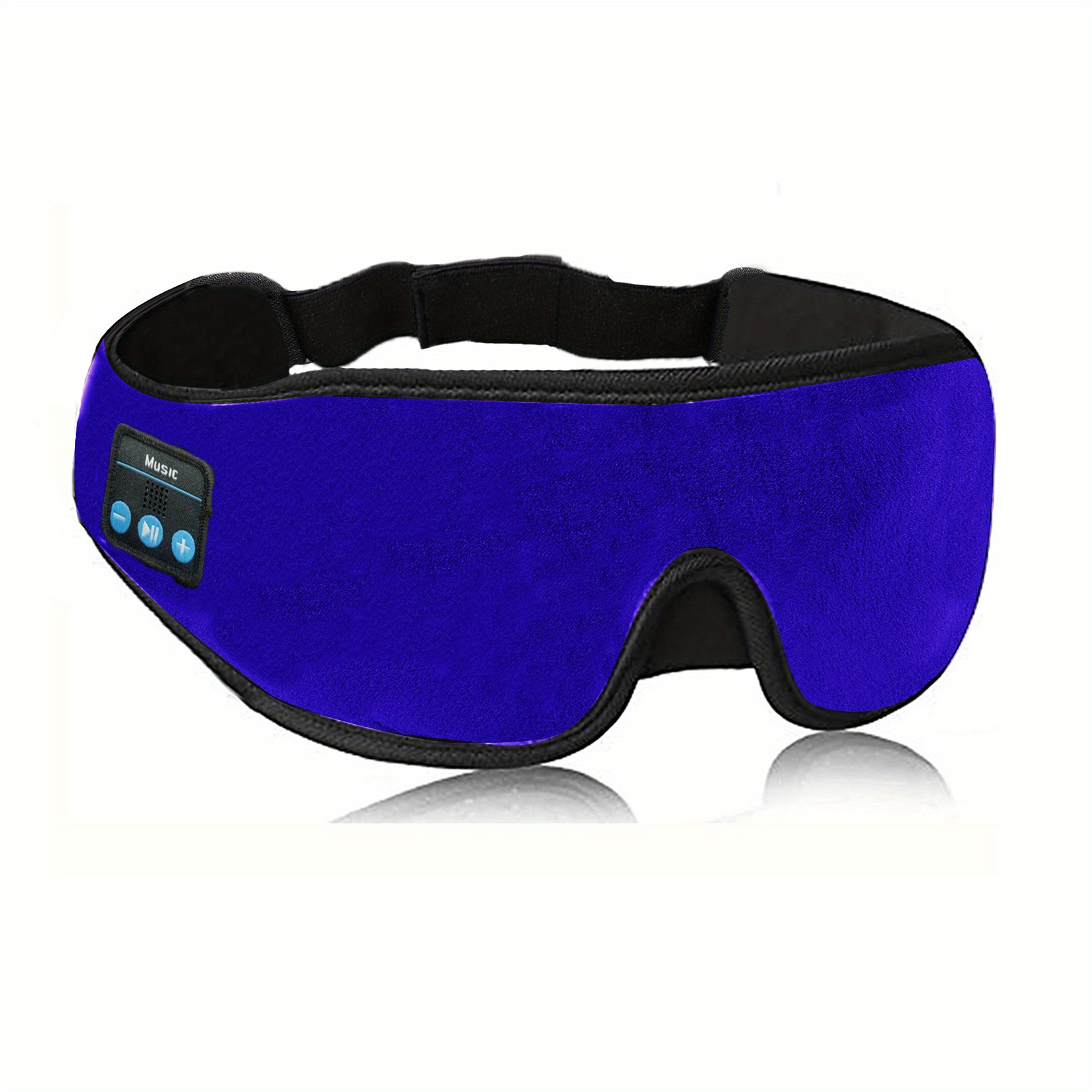 Women Men Music 3D Sleeping Eye Mask Blackout with Bluetooth Headphones Speakers