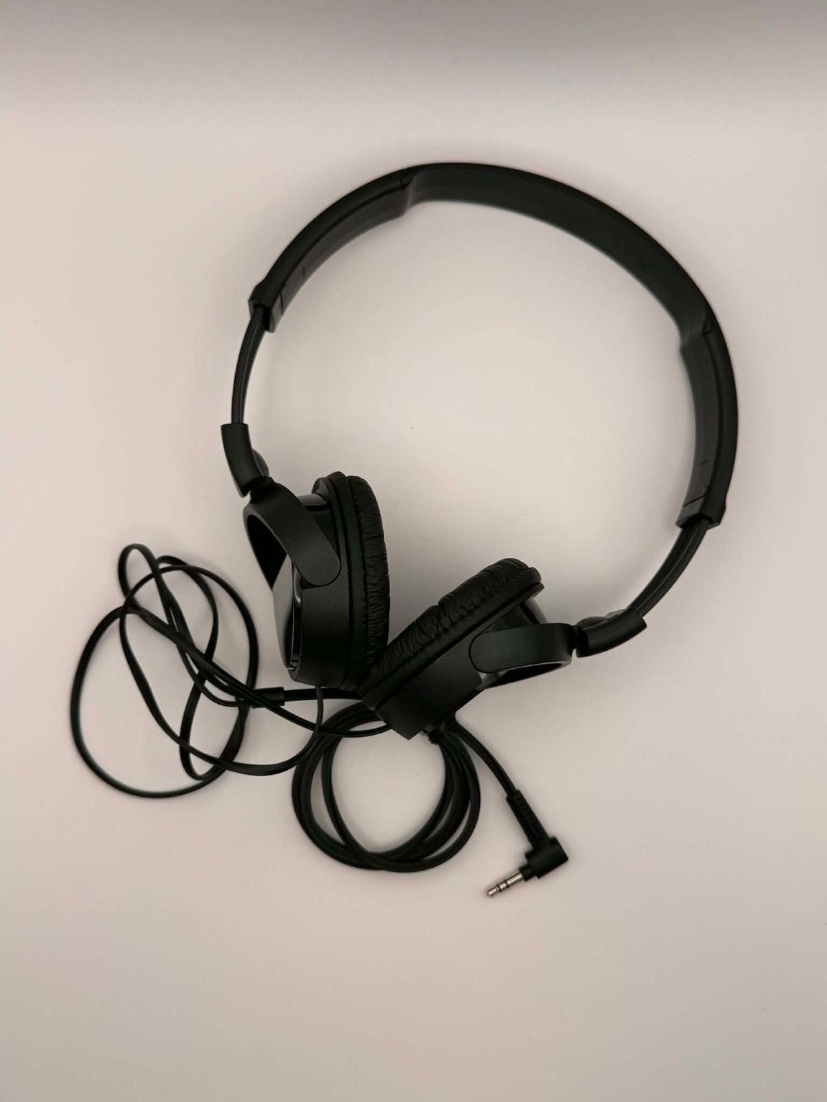 Sony MDR-ZX110 ZX Series Headphones Black MDRZX110 Wired Over Ear #3 “Preowned”