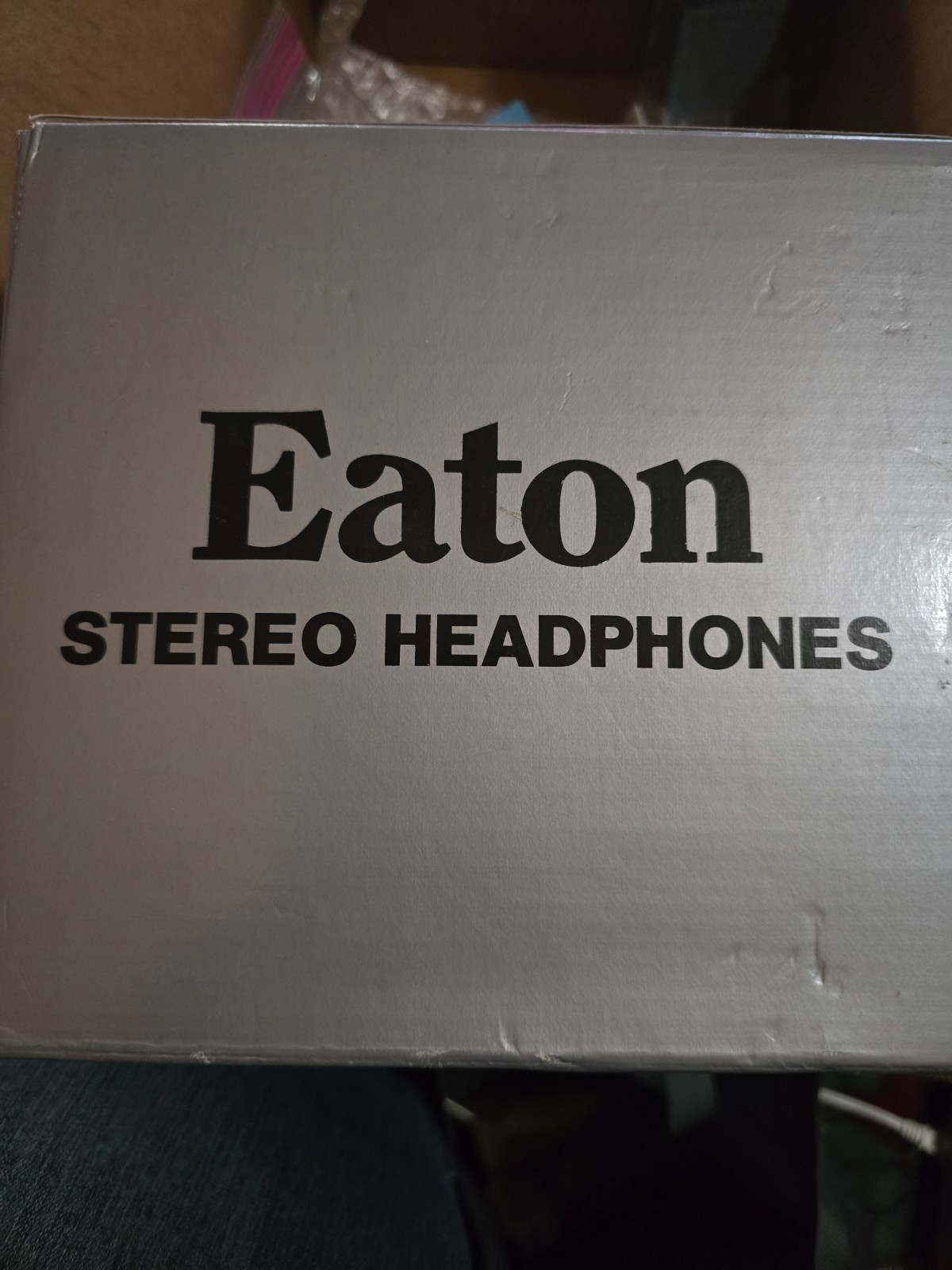 Vintage Headphones By Eaton Warner Over The Ear Headphones New DJ Gear
