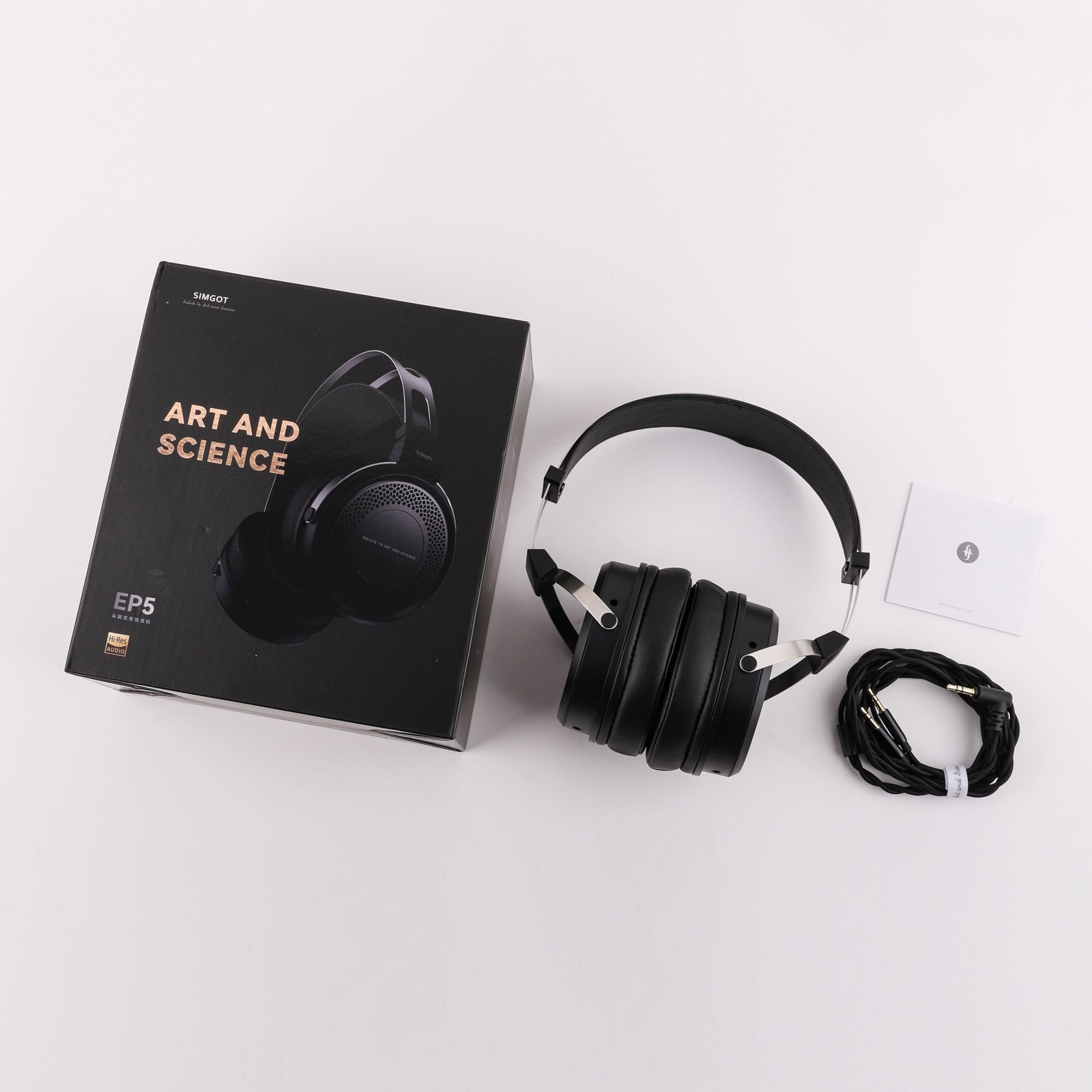 Linsoul SIMGOT EP5 50mm Ultra-Magnetic Drivers Over-Ear Headphones