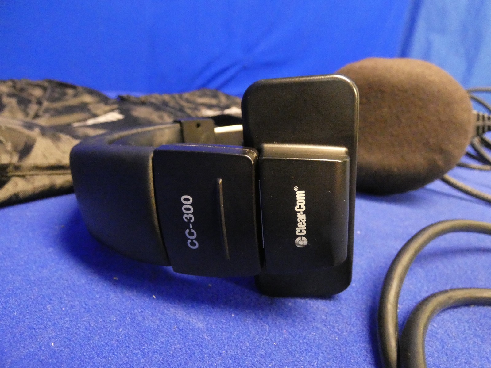 Clear-Com CC-300-X4 Single Ear Headsets QTY 2 (XLR 4-Pin Female Connectors)