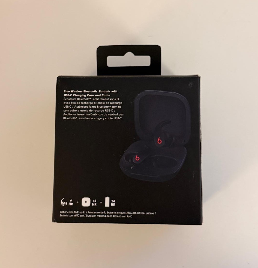 Beats Fit Pro Black – Wireless Noise Cancelling With Charging Case