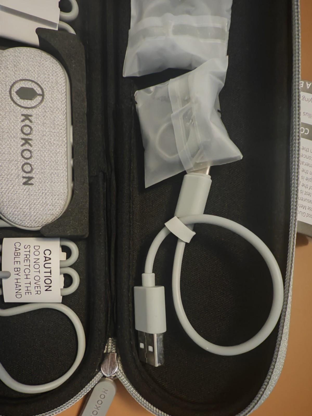 Kokoon K2V0W Nightbuds Grey Noise Masking Sleep-Aid Headphones W/ Case