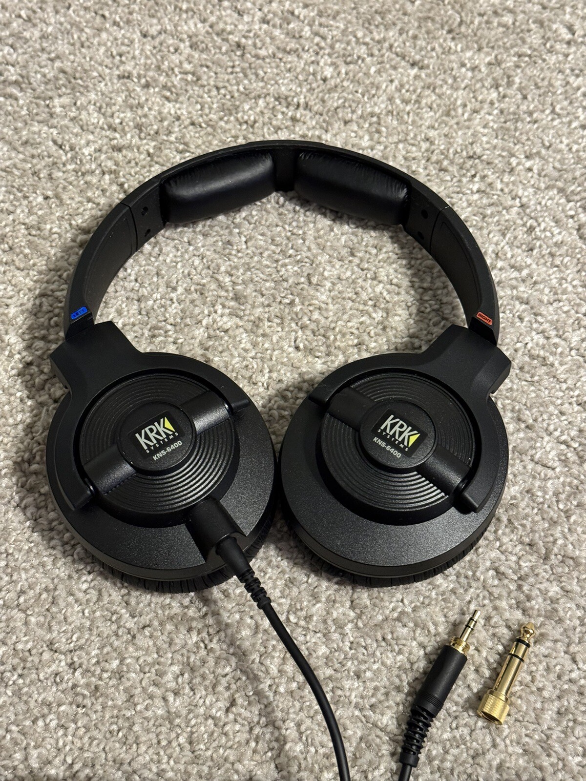 KRK KNS 6400 Circumaural Studio Monitor Headphones