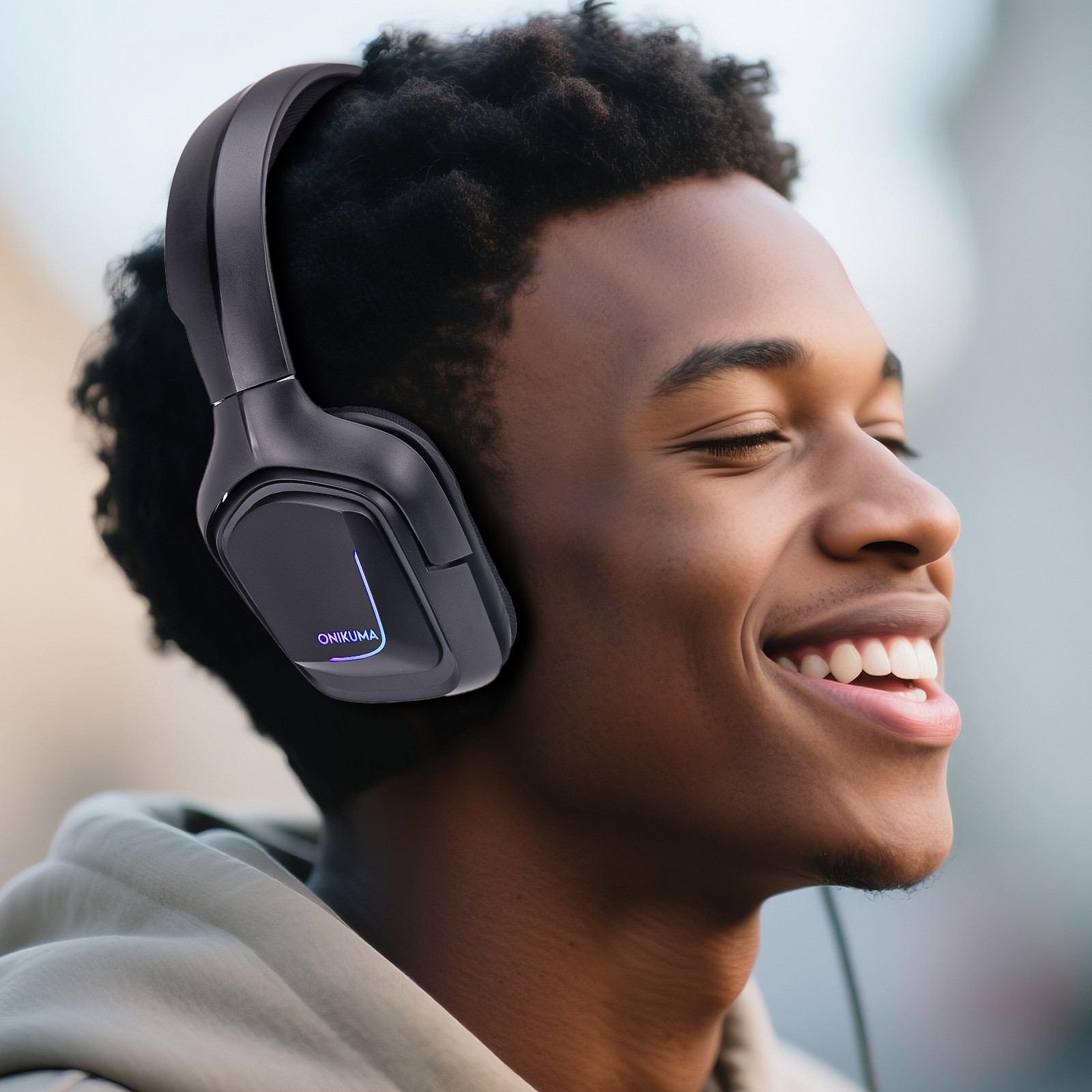 New 3.5mm Gaming Headset Bass Surround Headphones with Mic For PC PS4 PS5 Xbox