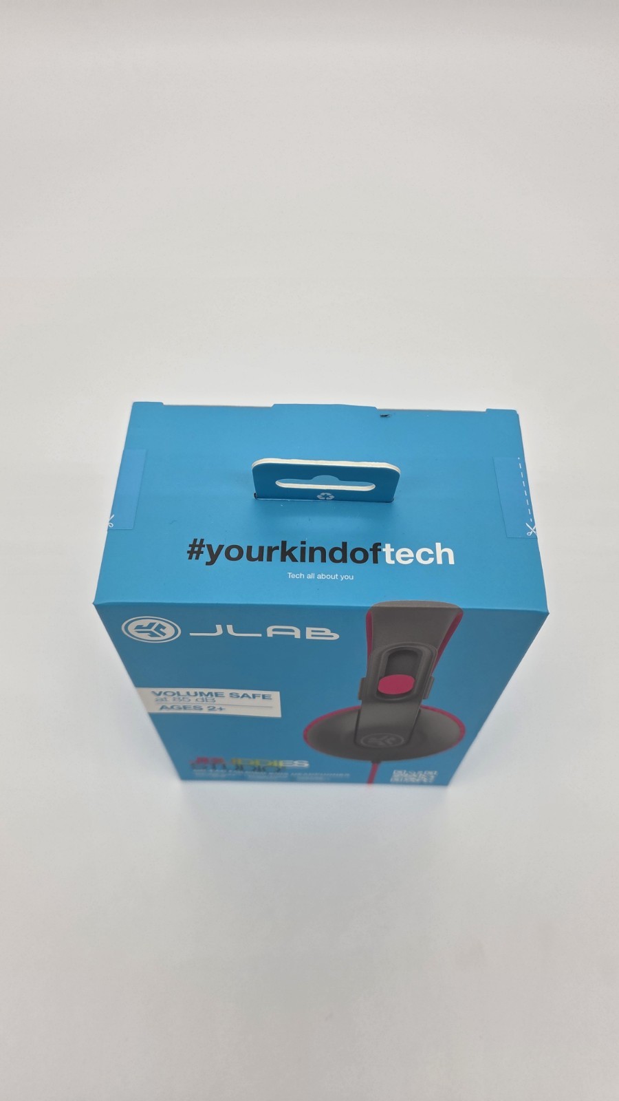 JLab 2pk JBuddies Studio2 Gray & Pink Kids On-Ear Headphones Volume-Limited 85dB