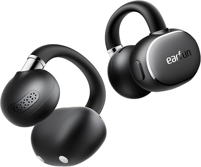 EarFun Clip 2 Ear Cuff Earphones Bluetooth LDAC Black CW200 JP