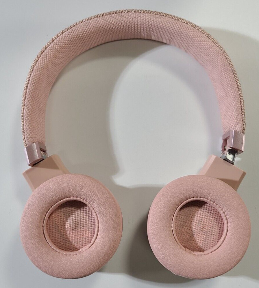 JBL Live460 NC (‎JBLLIVE460NCROSAM) Adaptive Noise Cancelling Headphones, Pink