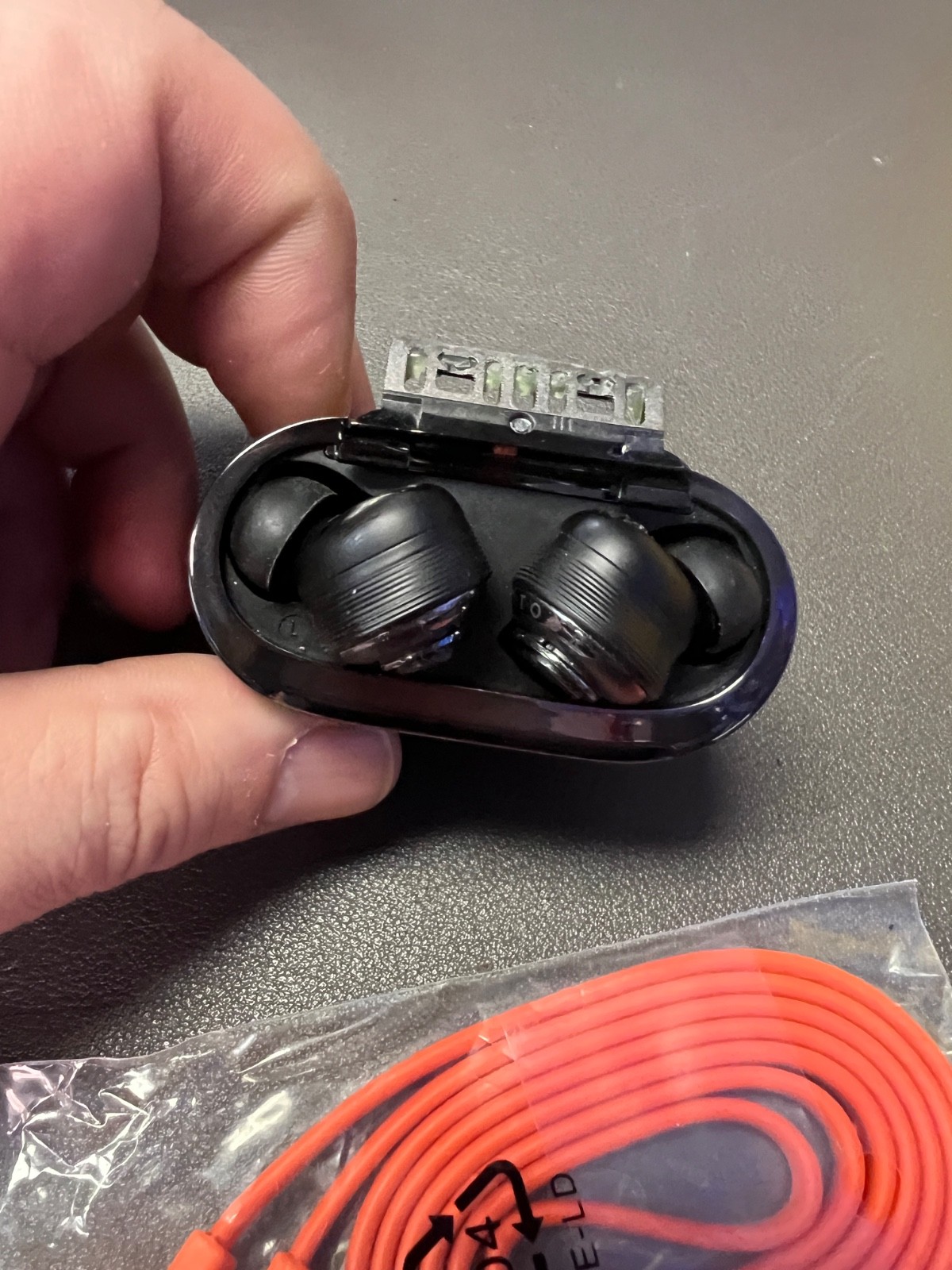 JBL Tour Pro 2 True Wireless Bluetooth In-Ear Headphones – Black-DAMAGED
