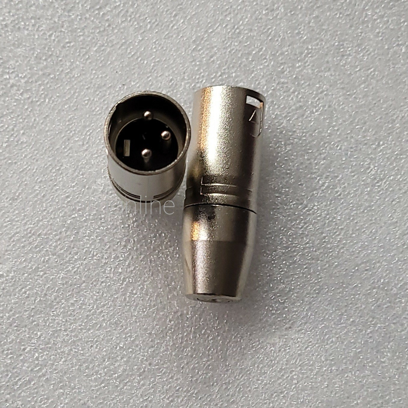 Professional VXLR Female 3.5mm Minijack to Male XLR Converter Adapter Jack Rode