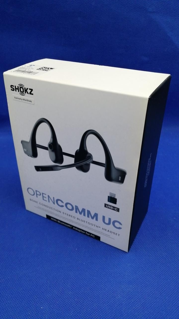Shokz Bone Conduction Earbuds OPENCOMM UC Used