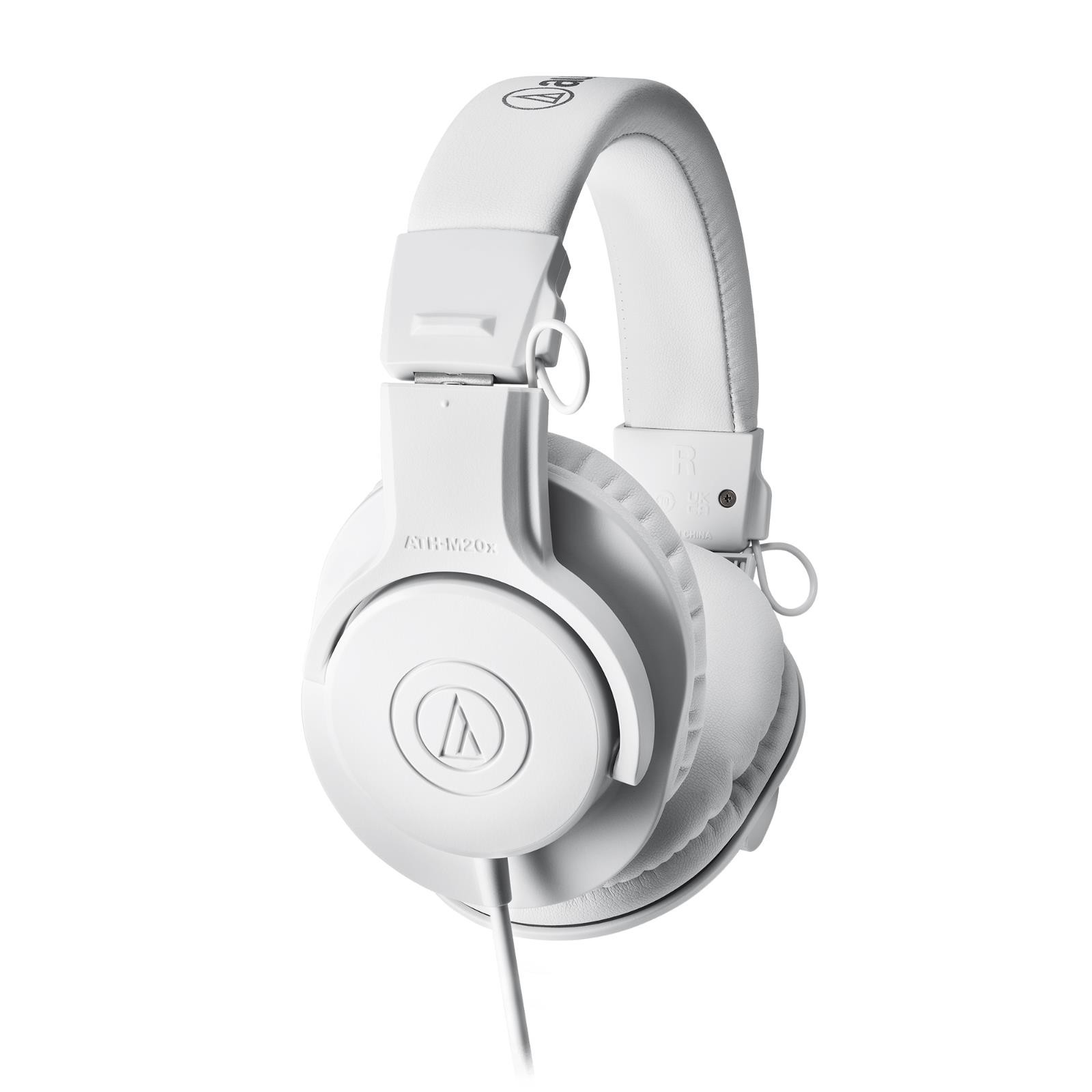 Audio-Technica ATH-M20x Professional Studio Monitor Headphones – White