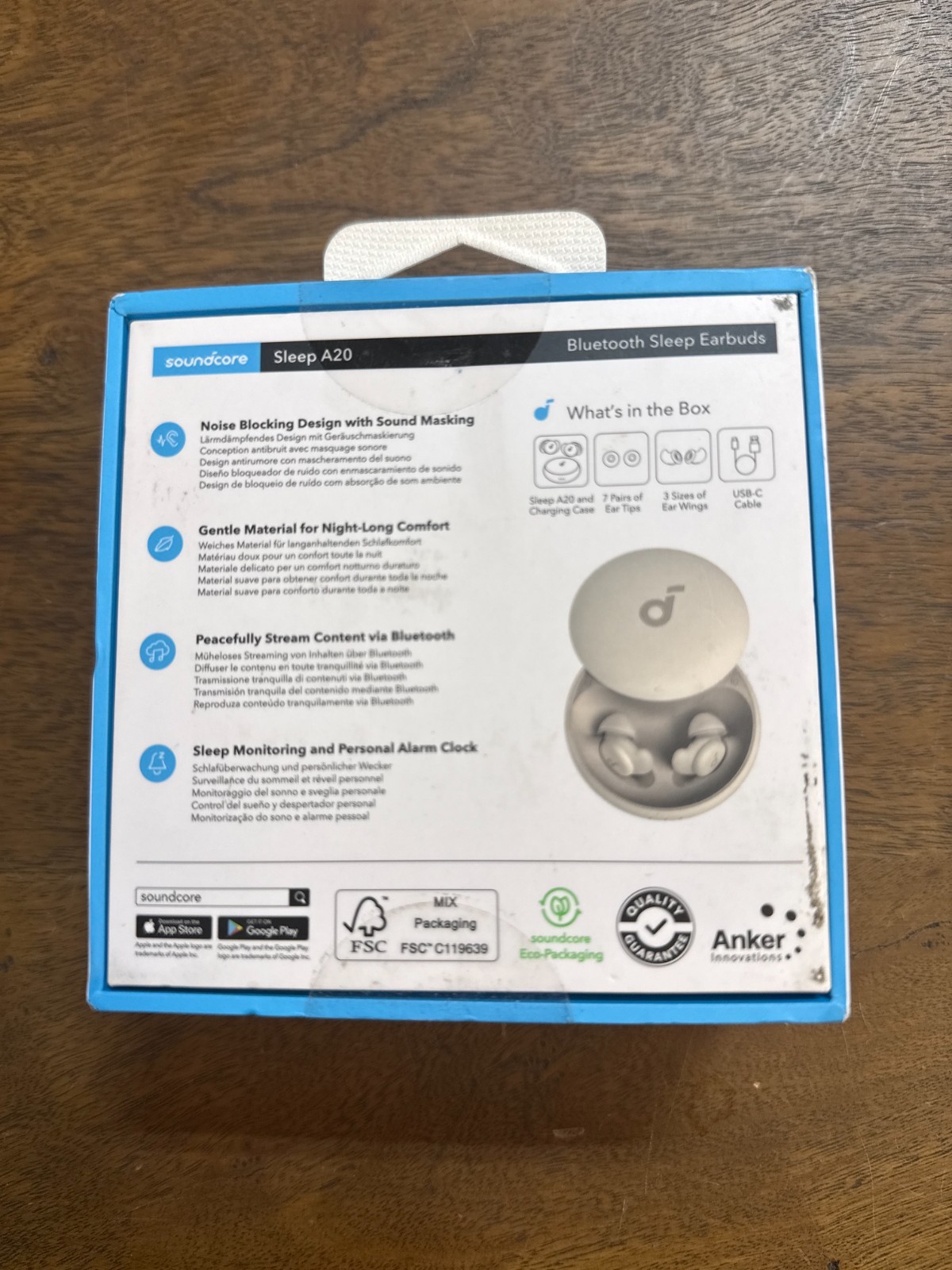 Soundcore Sleep A20 Bluetooth Sleep Earbuds by Anker w/ Case Tested