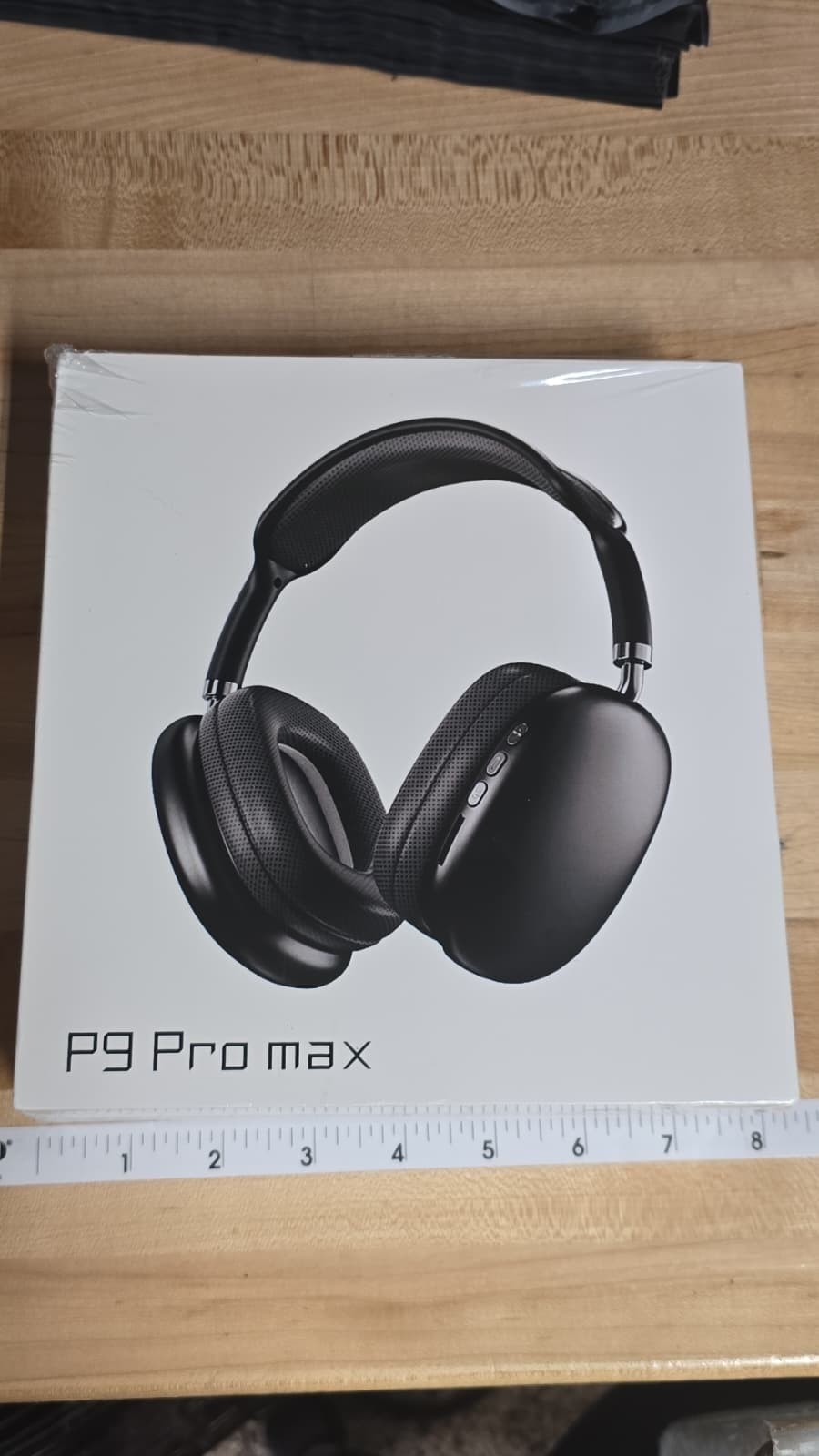 New Unopened P9 Pro Max Headphones, Black