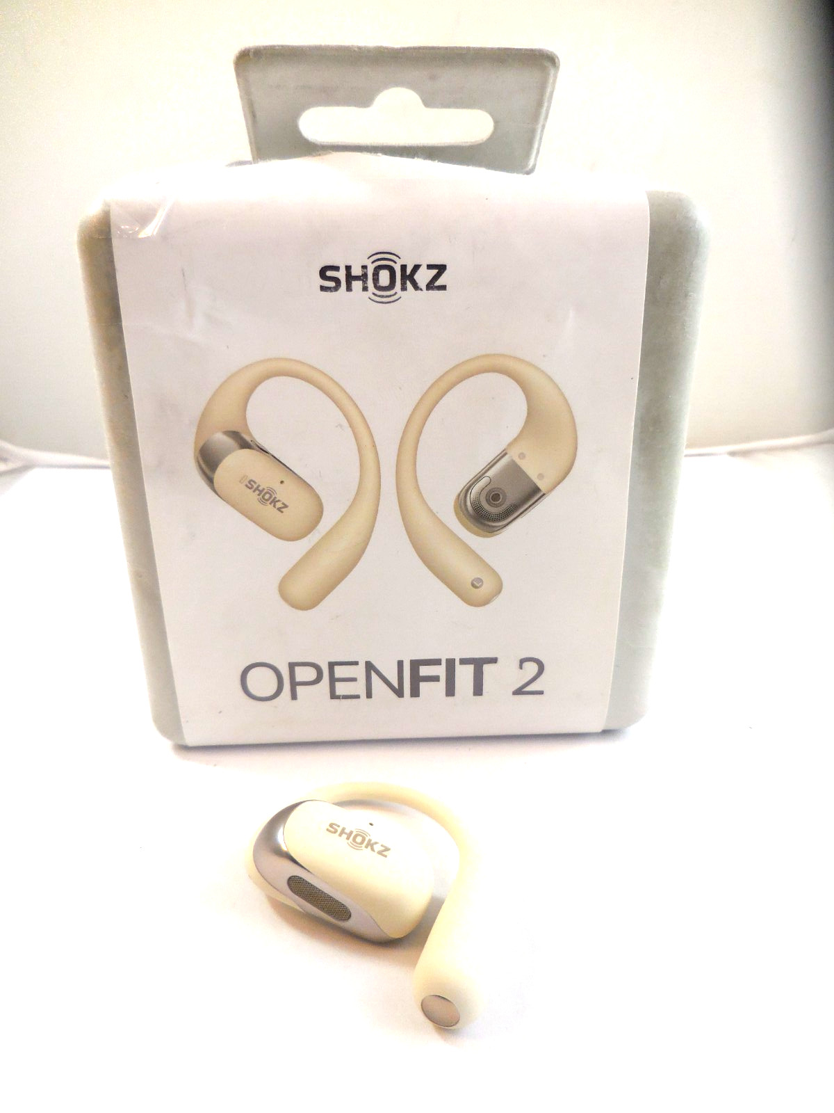Shokz OpenFit 2 Open-Ear True Wireless replacement Left Earbud (T920)- Beige