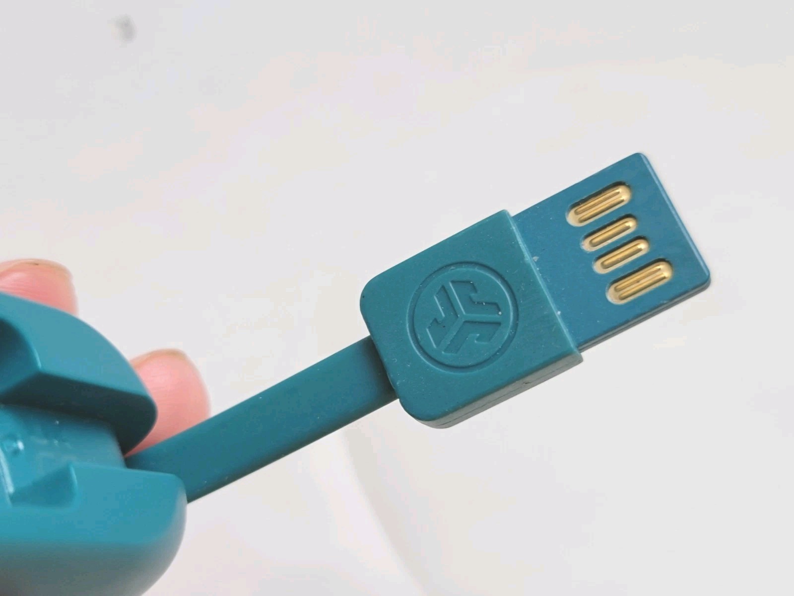 JLab Go Air Pop True Wireless Ear Plugs Only Charging Case Teal