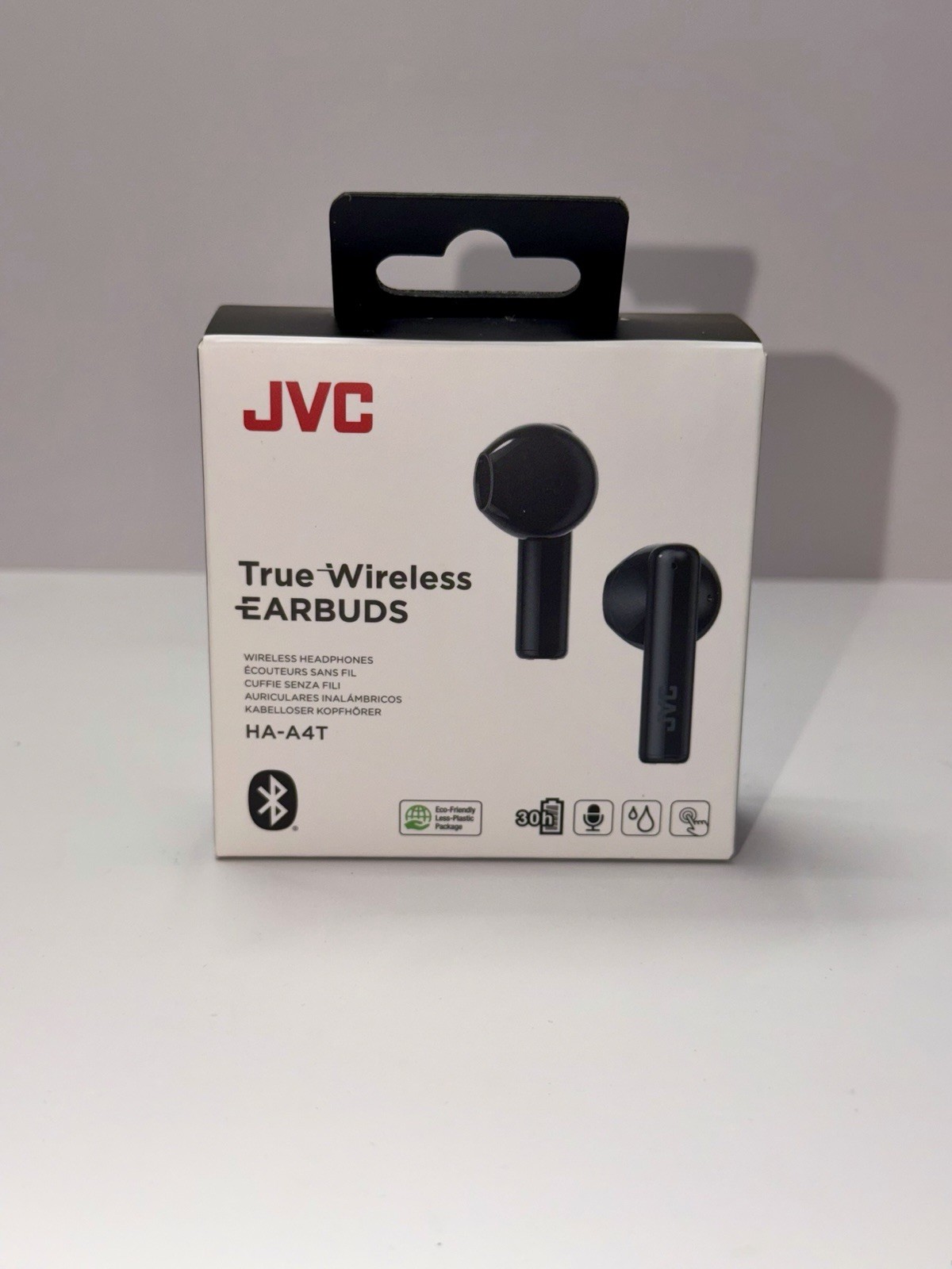 JVC True Wireless Earbuds (HA-A4T), Bluetooth, Water Resistant