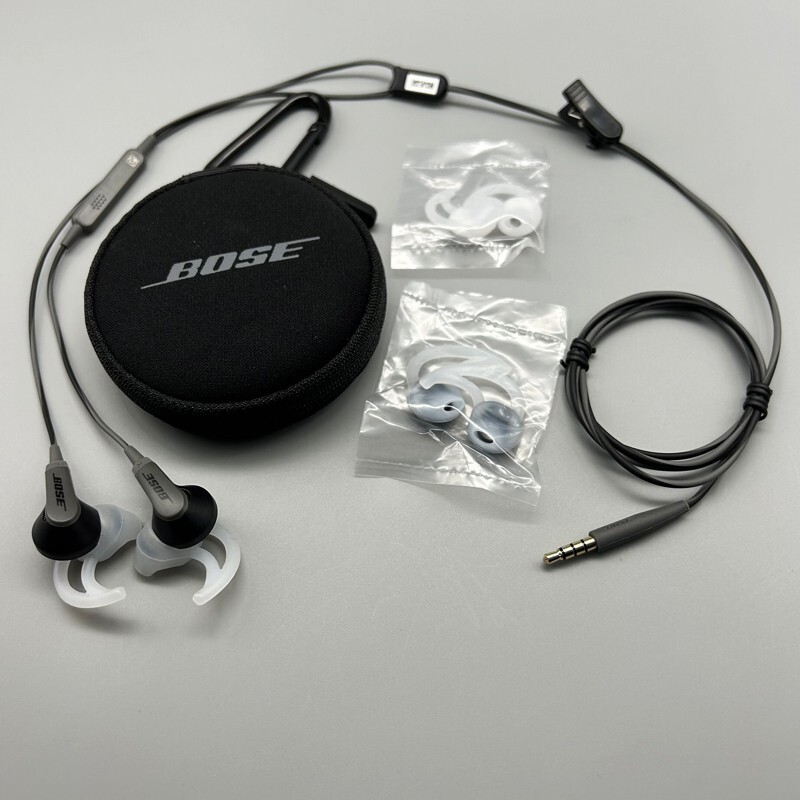 Bose SoundSport Wired 3.5mm Jack Earbuds In-ear Headphones Charcoal-Gift