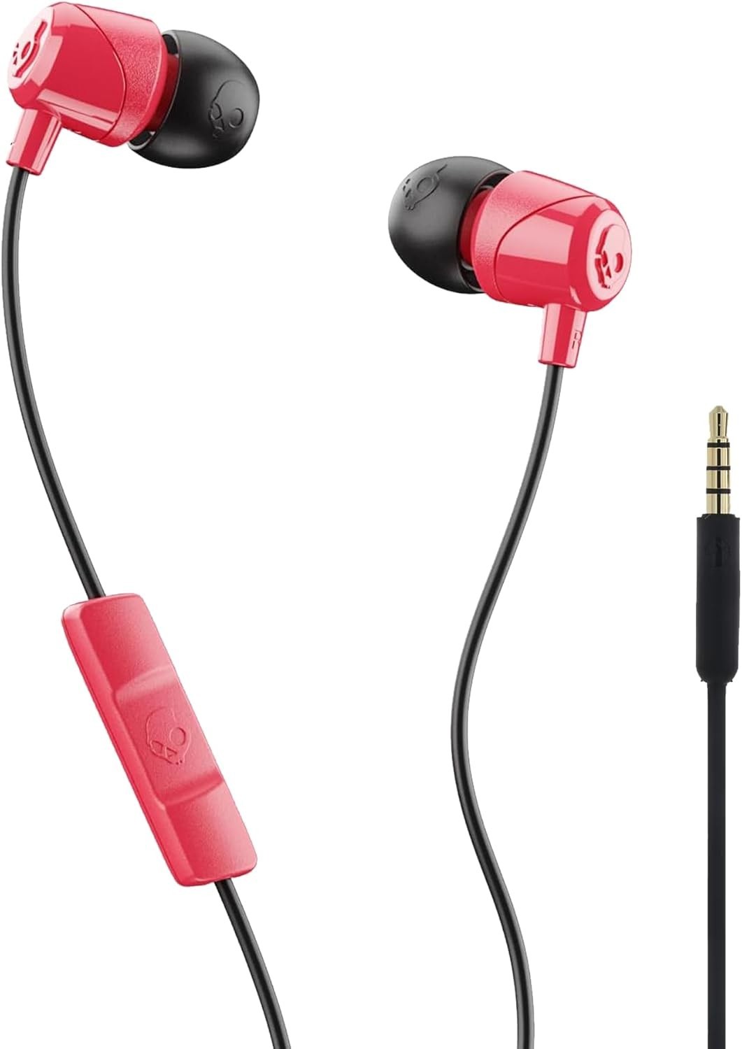 Stylish Jib Wired Earbuds with Ear Gels & Controls – Perfect for Music Lovers