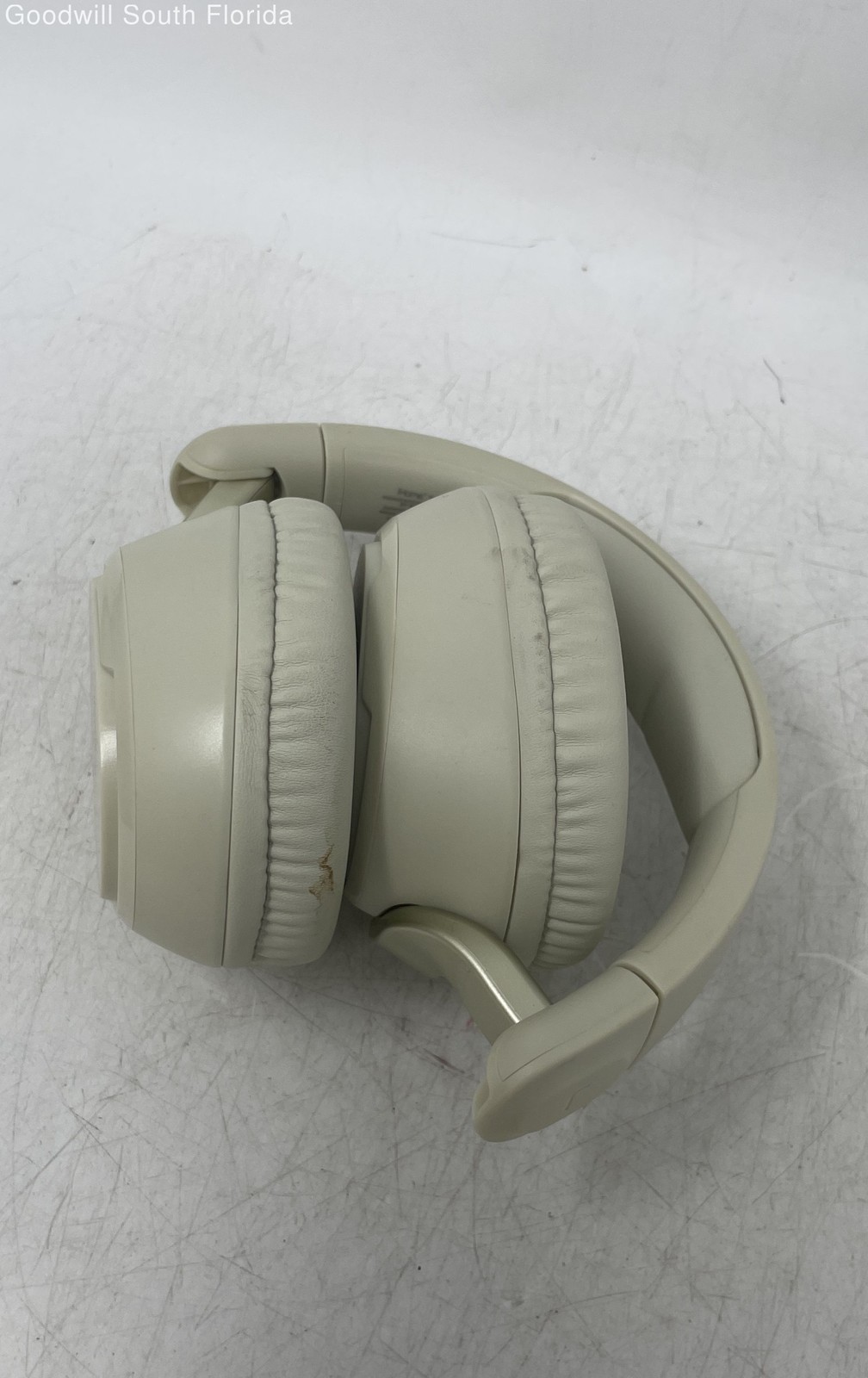 iHome TX-72 Beige Bluetooth Wireless Over The Ear Headphones Not Tested