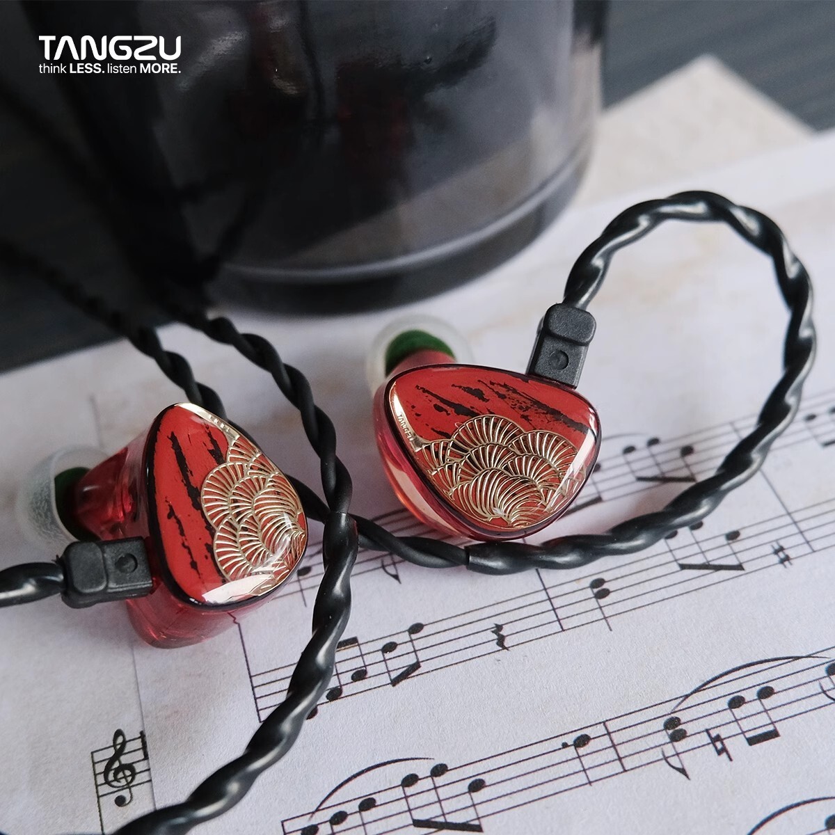 TANGZU Xuan Nv 10mm Ceramic Dynamic Driver Unit+ 8mm PU LCP Dynamic Driver Unit