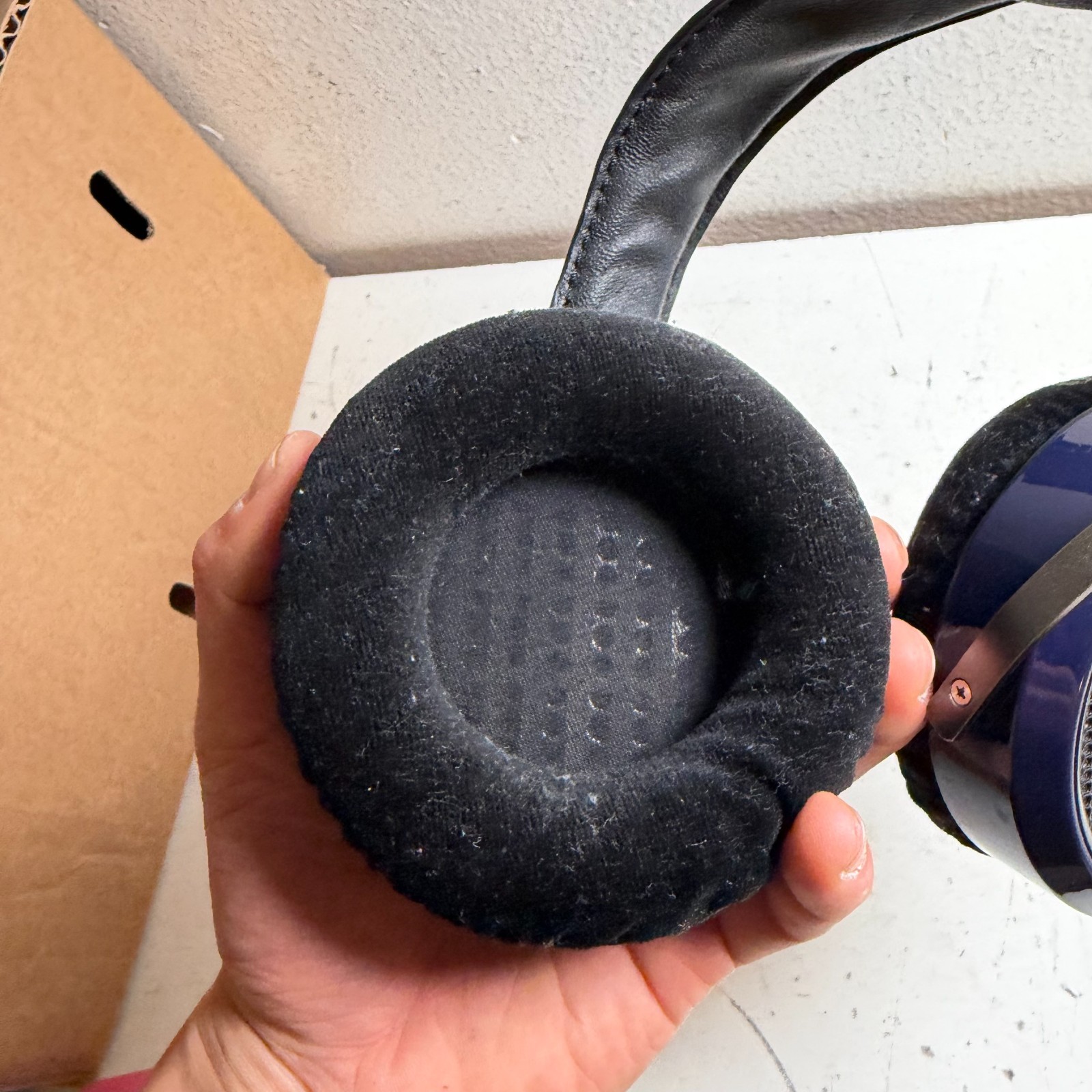 HiFiMAN HE-400 Blue Wired Portable Planar Magnetic Over the Ear Headphones