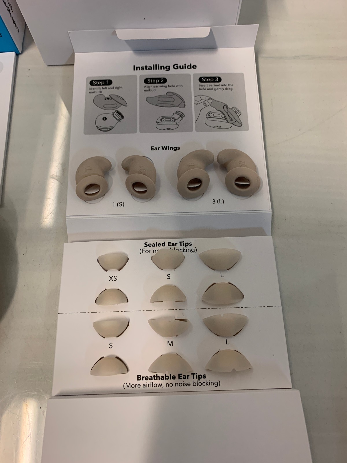 Soundcore by Anker Sleep A20 Bluetooth Wireless Earbuds – Beige