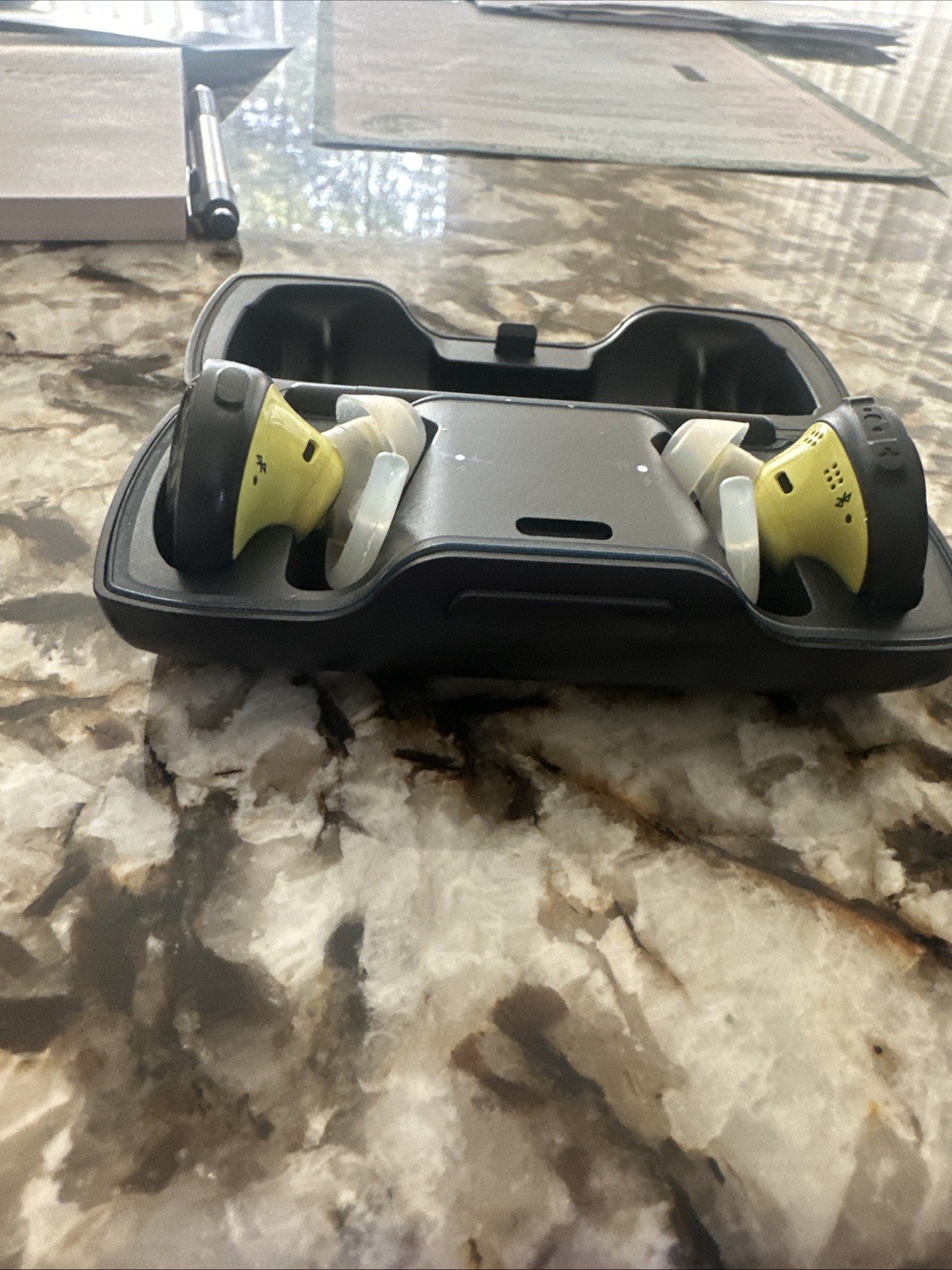 Bose SoundSport Free Wireless Bluetooth Earbuds Midnight Blue/Citron Yellow