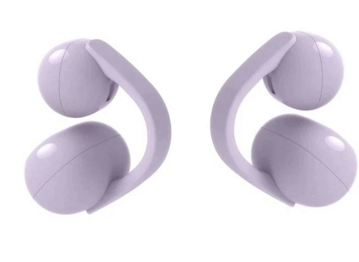 Sony Linkbuds Clip Truly Wireless Earbuds Purple, WITHOUT BOX (Never Used)