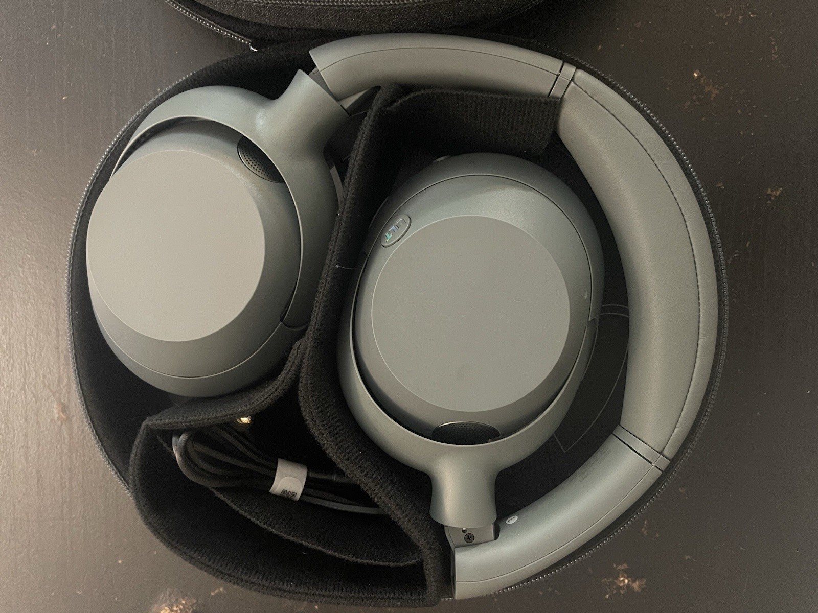 Sony – ULT WEAR Wireless Noise Canceling Headphones – Forest Gray / Black / New