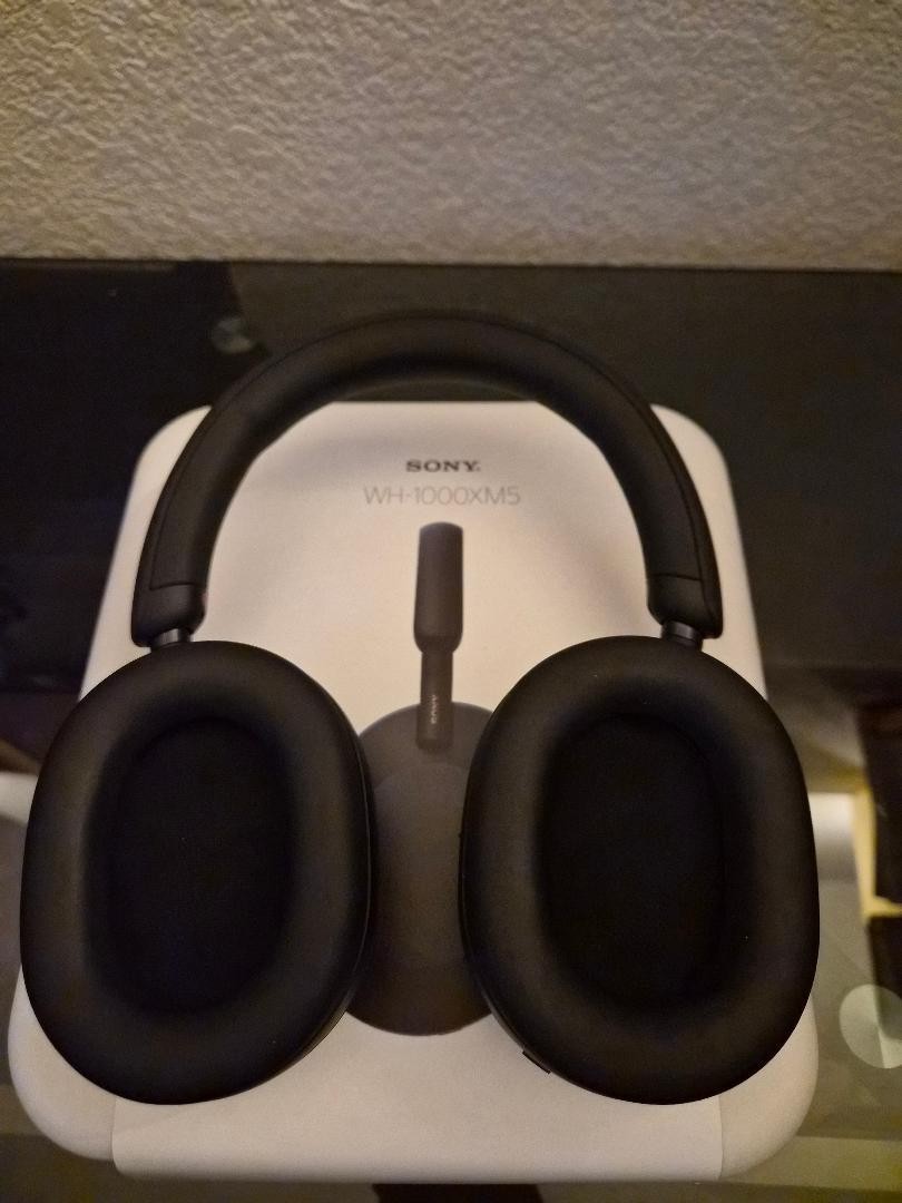 Sony WH-1000XM5 Wireless Noise Canceling Headphones- Black- Bluetooth/USB-ANC