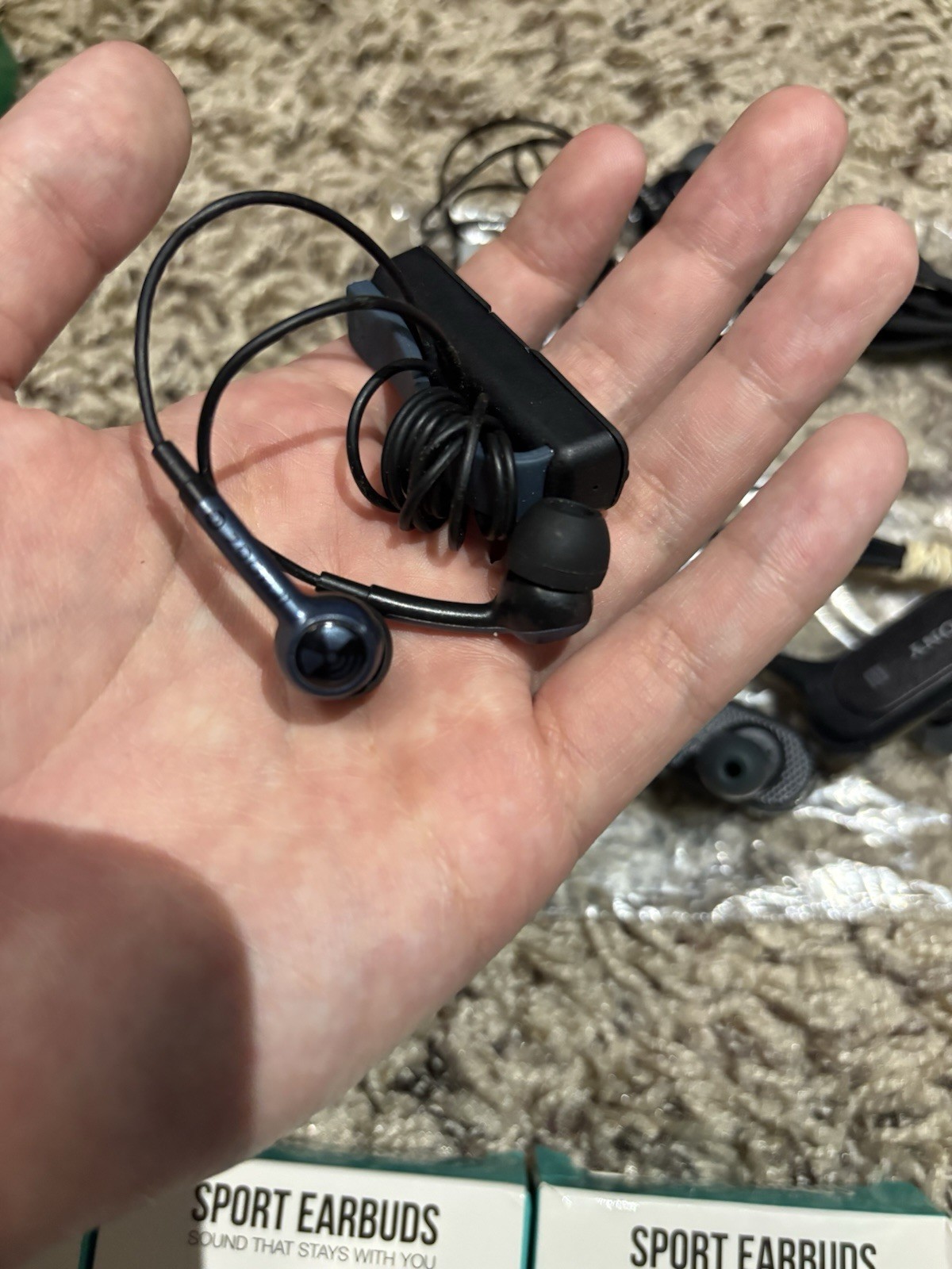 Sports Earbuds Lot Wireless & 3.5mm Jack New & Used Sony Jaybird iFrogz