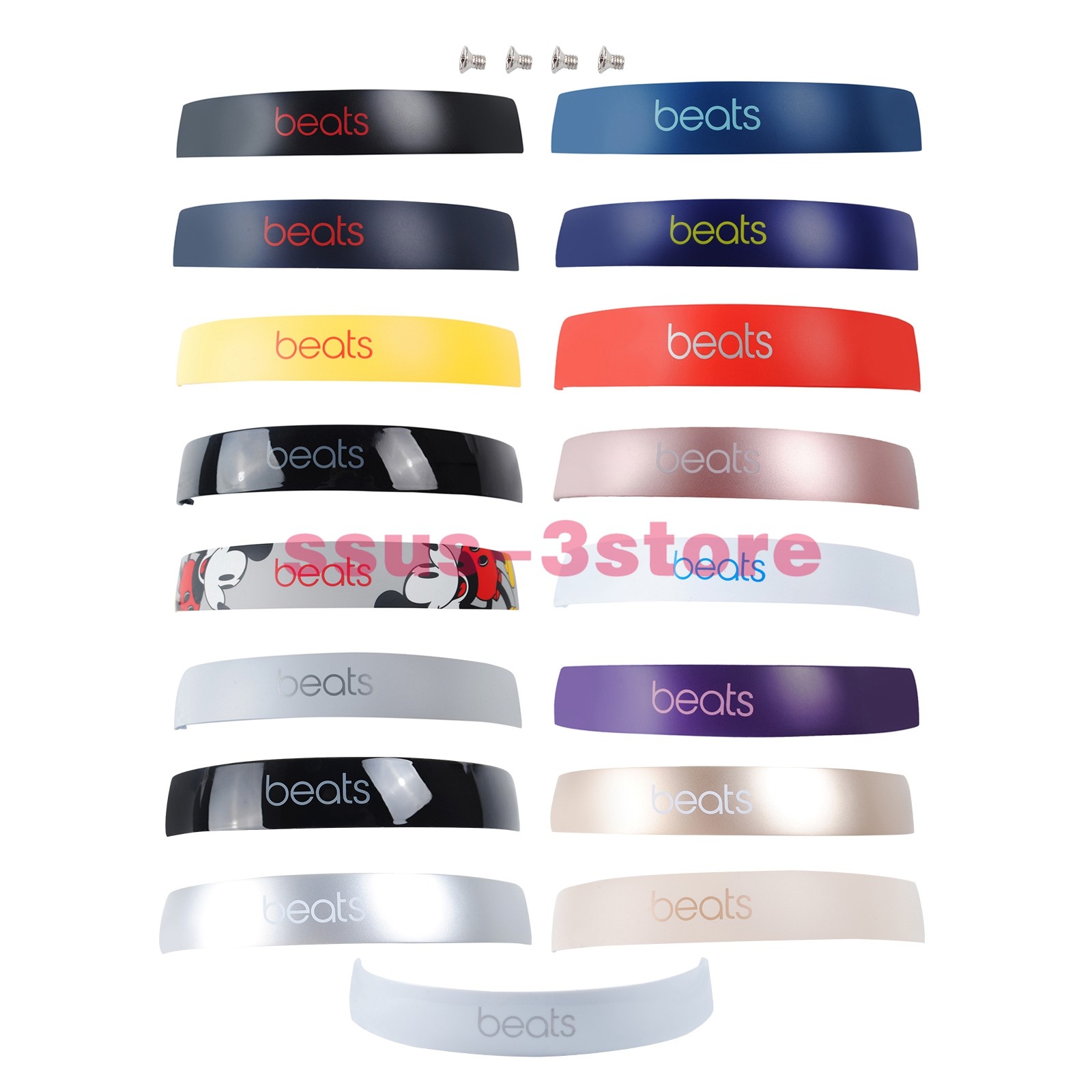 For Beats SOLO 3 Wireless Headband Replacement – 1pc Dre 3.0 Parts