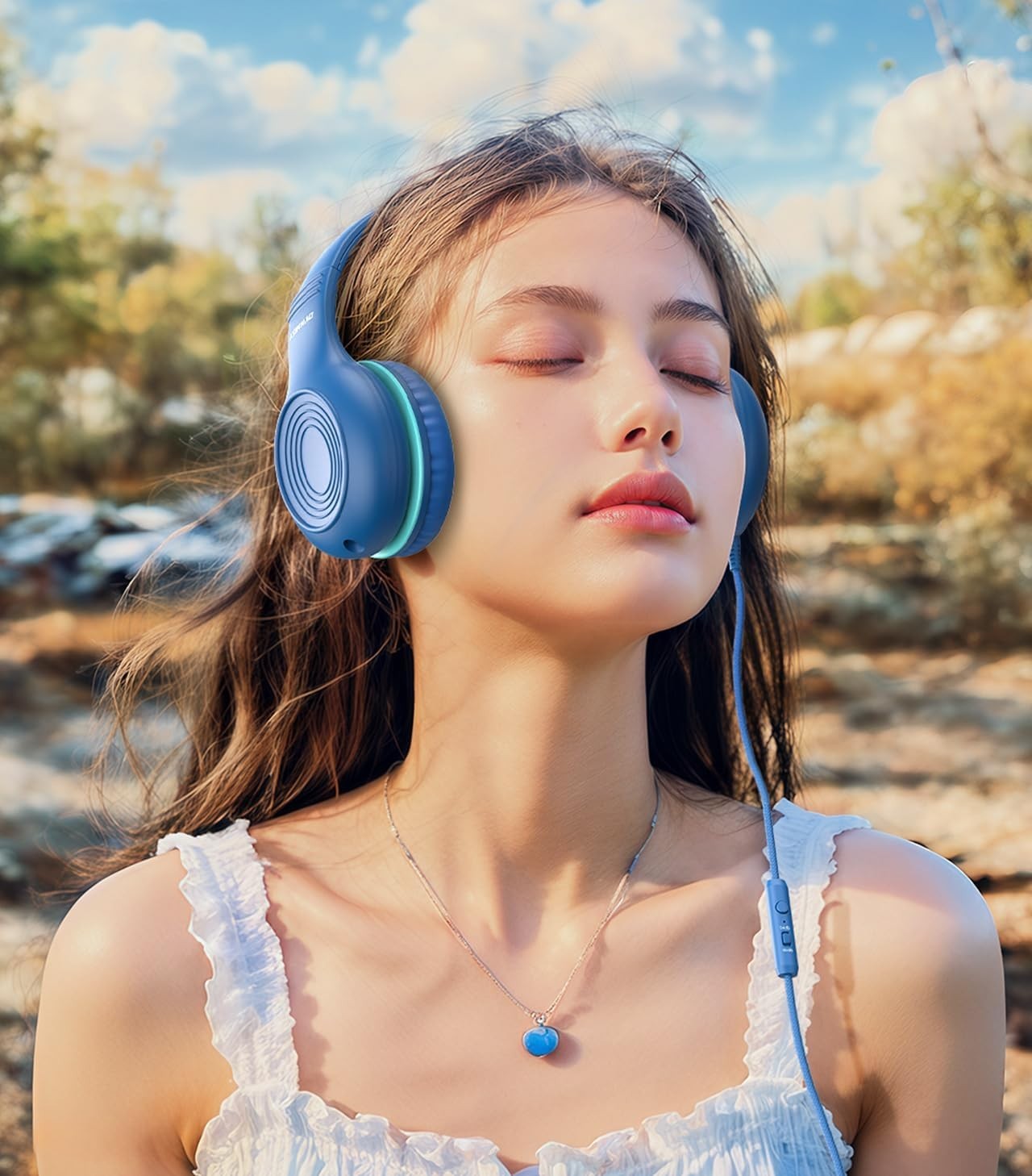 Lightweight USB-C Kids Headphones | Foldable with Microphone & Sound Isolation