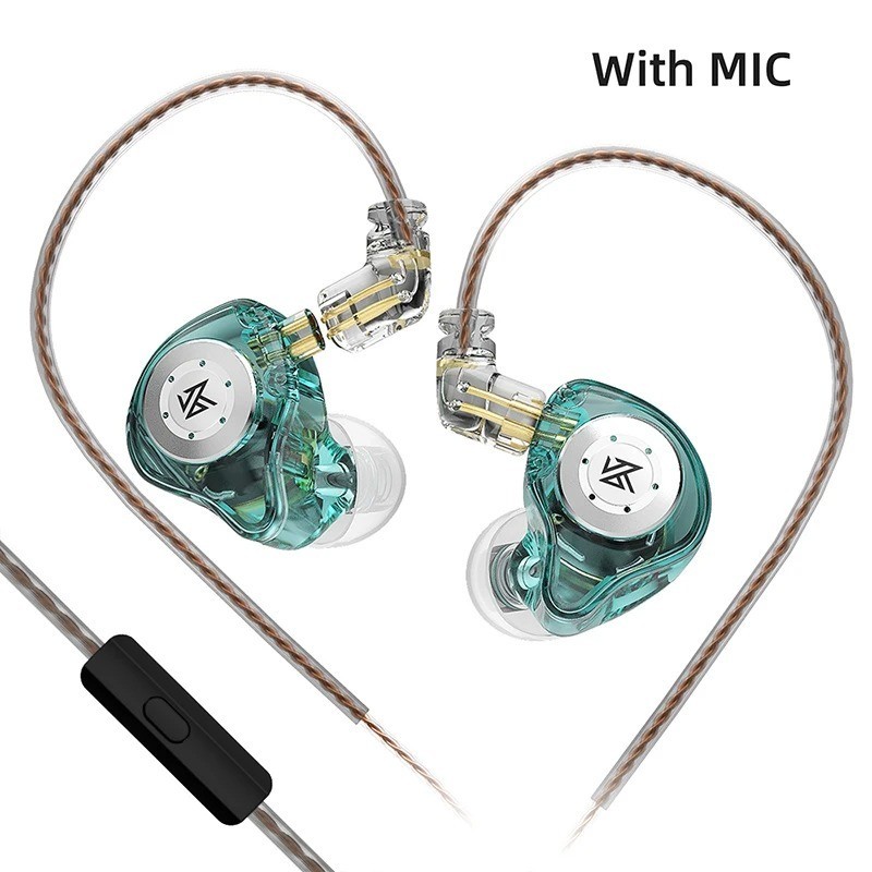 Kz Edx Pro Earphones Dynamic in Ear Monitor Hifi Wired Headphones Bass Stereo Ga