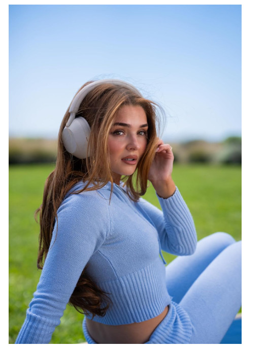 Sony WH-1000XM5 Premium Noise Canceling SILVER Headphones YY2954 30Hr(A16