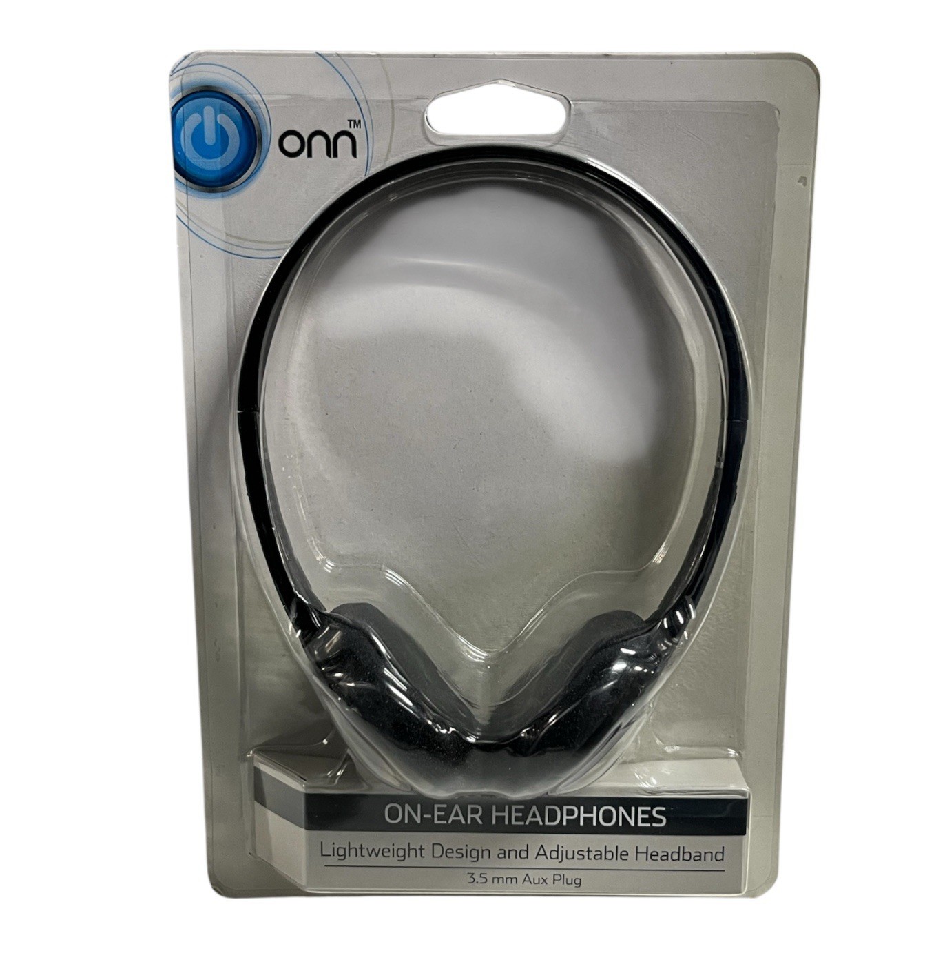 New On-Ear Wired Headphones 3.5mm Aux Plug Lightweight Adjustable Headband