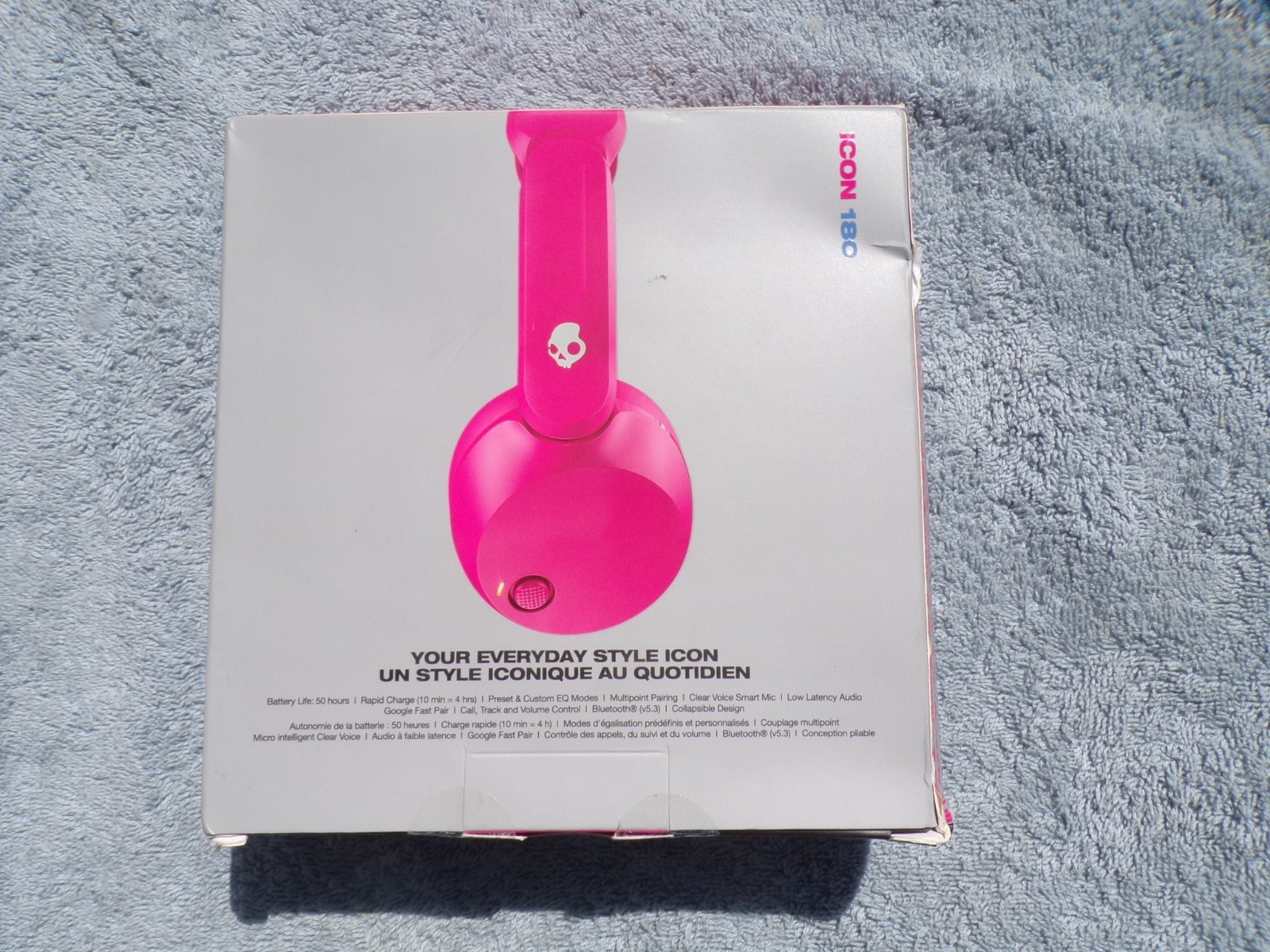 Skullcandy Icon 180 Wireless On-Ear Headphones – PINK (G)