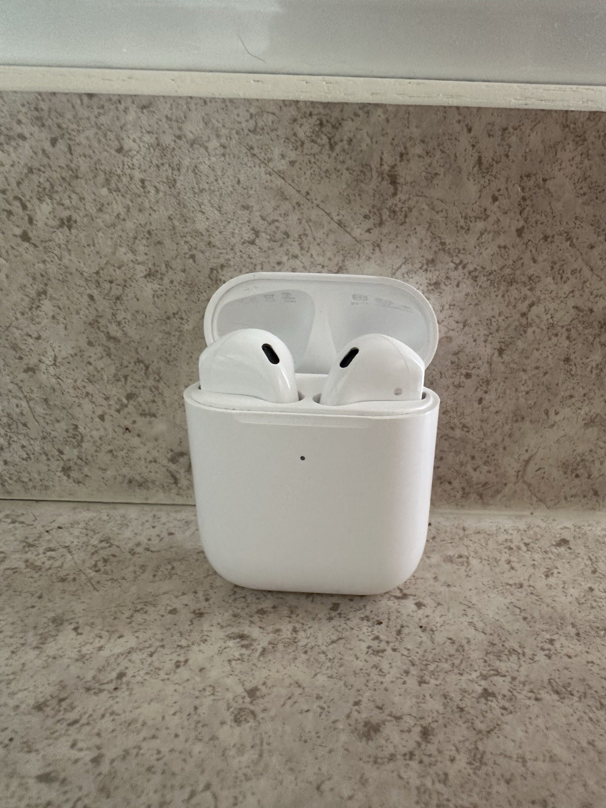 Apple AirPods 2, 3, and 4 Bluetooth In-Ear Earbuds w/ Charging Case, White