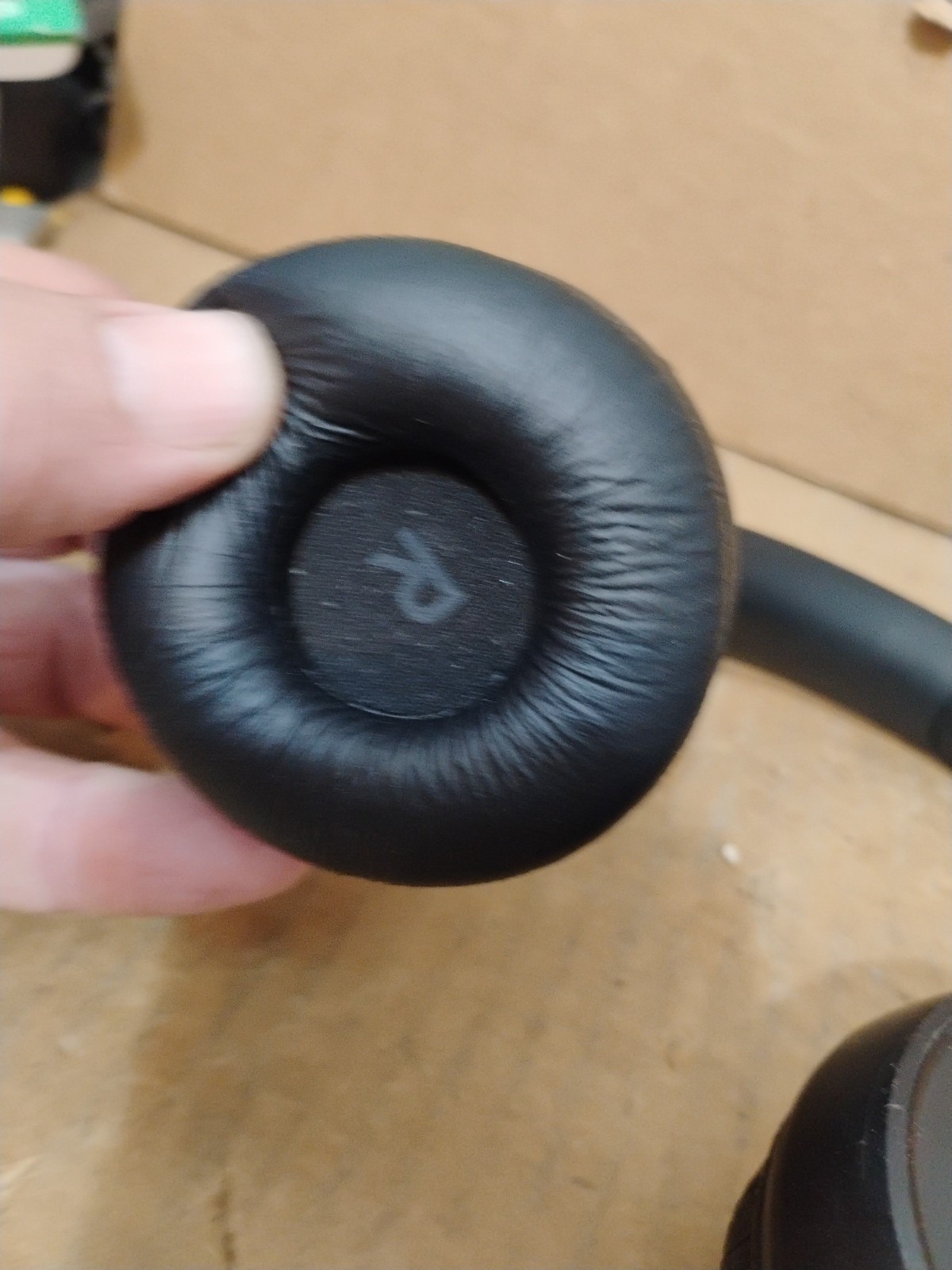 JBL Wireless on-ear headphones.