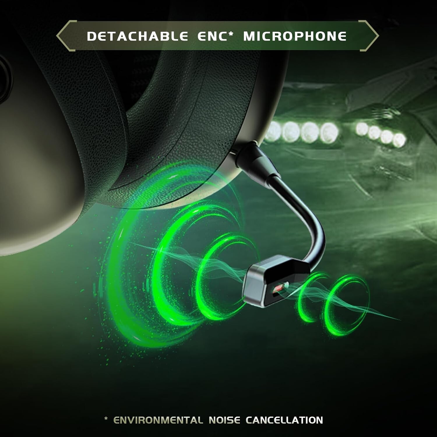 Auriculares inalámbricos para juegos con diseño plegable y con diadema US NUEVO