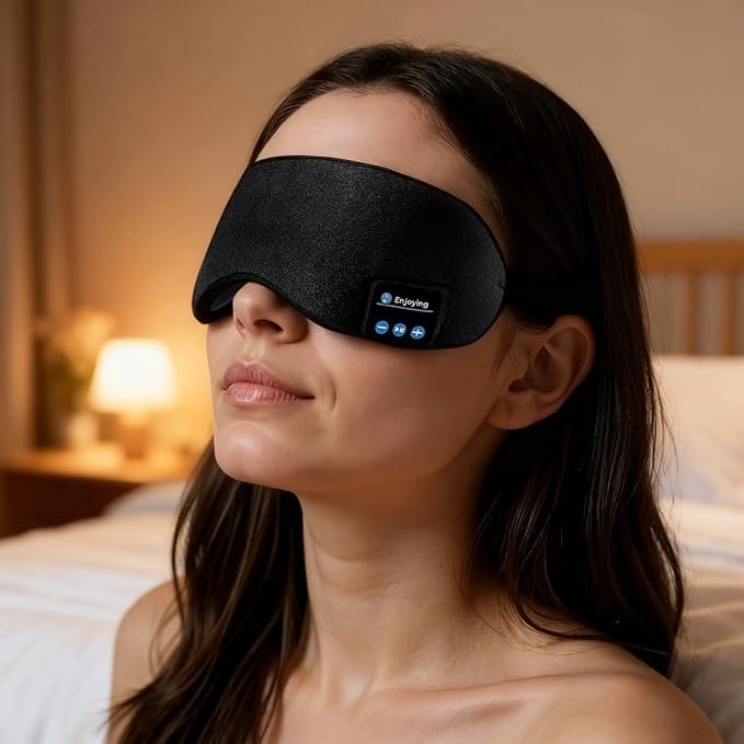 Sleep Headphones Bluetooth 5.2 Headband, Wireless Earphones, Sweat Resistant