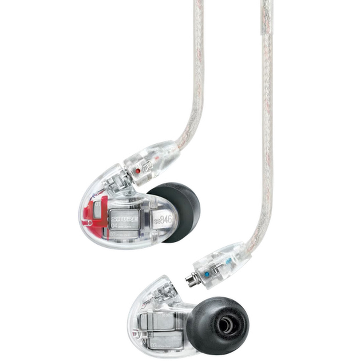New SHURE SE846-CL Gen 2 / In-Ear Earphones Headphones IEM Monitor Earbuds CLEAR
