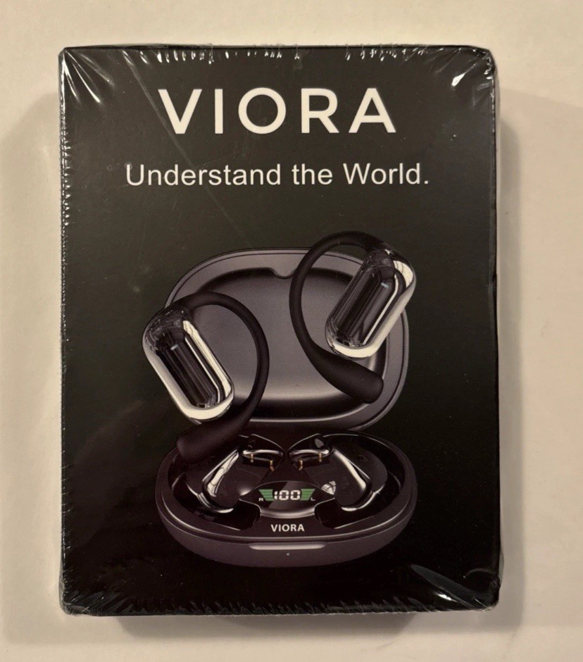 VIORA AI Translator Bluetooth Ear Buds Wireless Translation Earphones